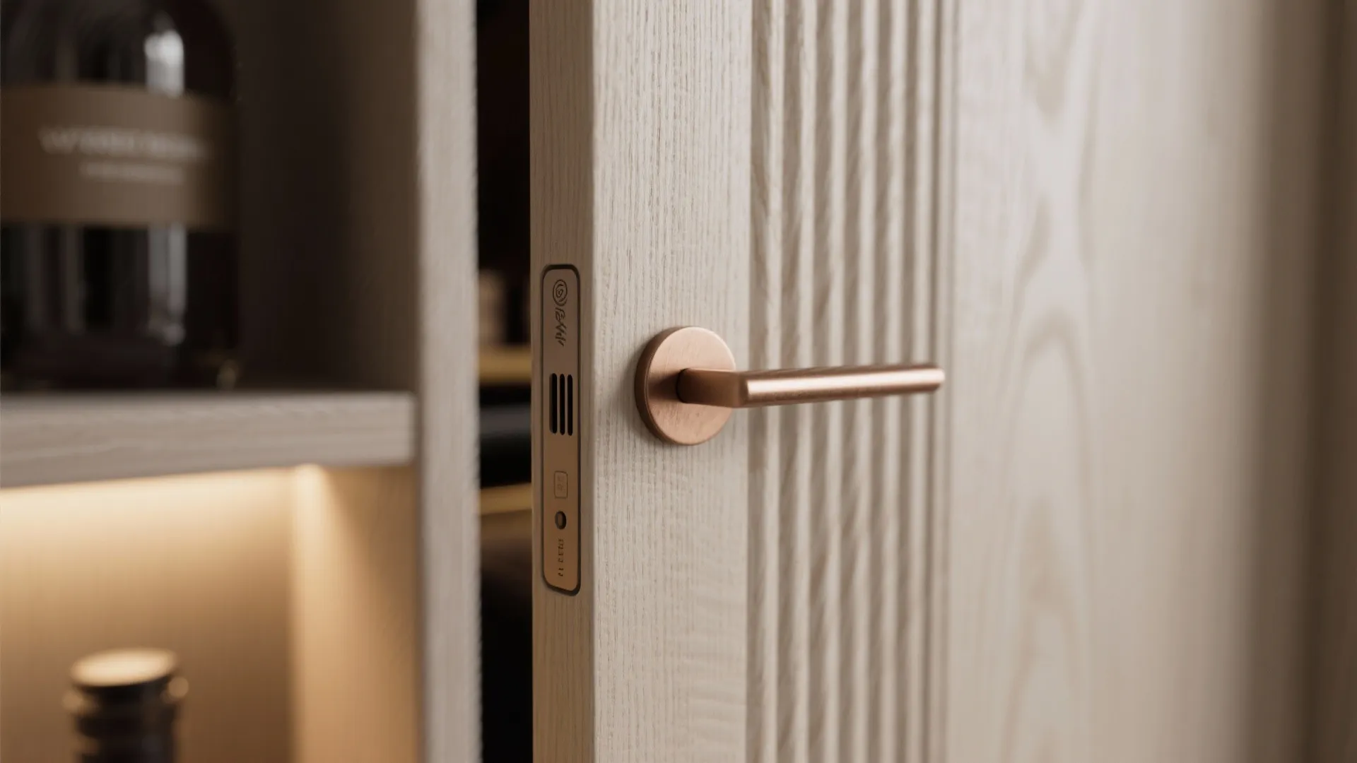 Closet Nook + Hidden Minibar