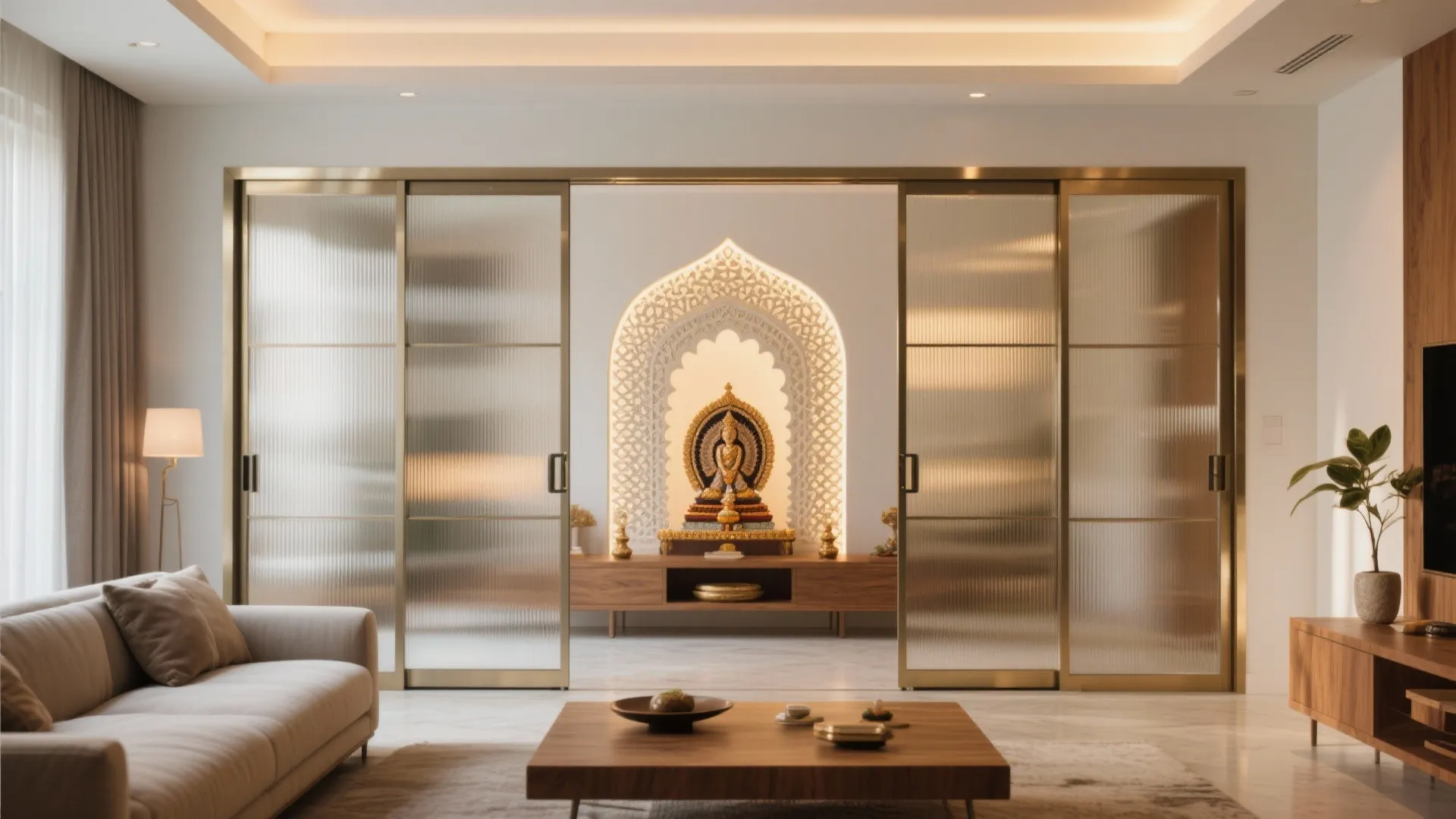 Fluted Glass Doors and Sliding Screens