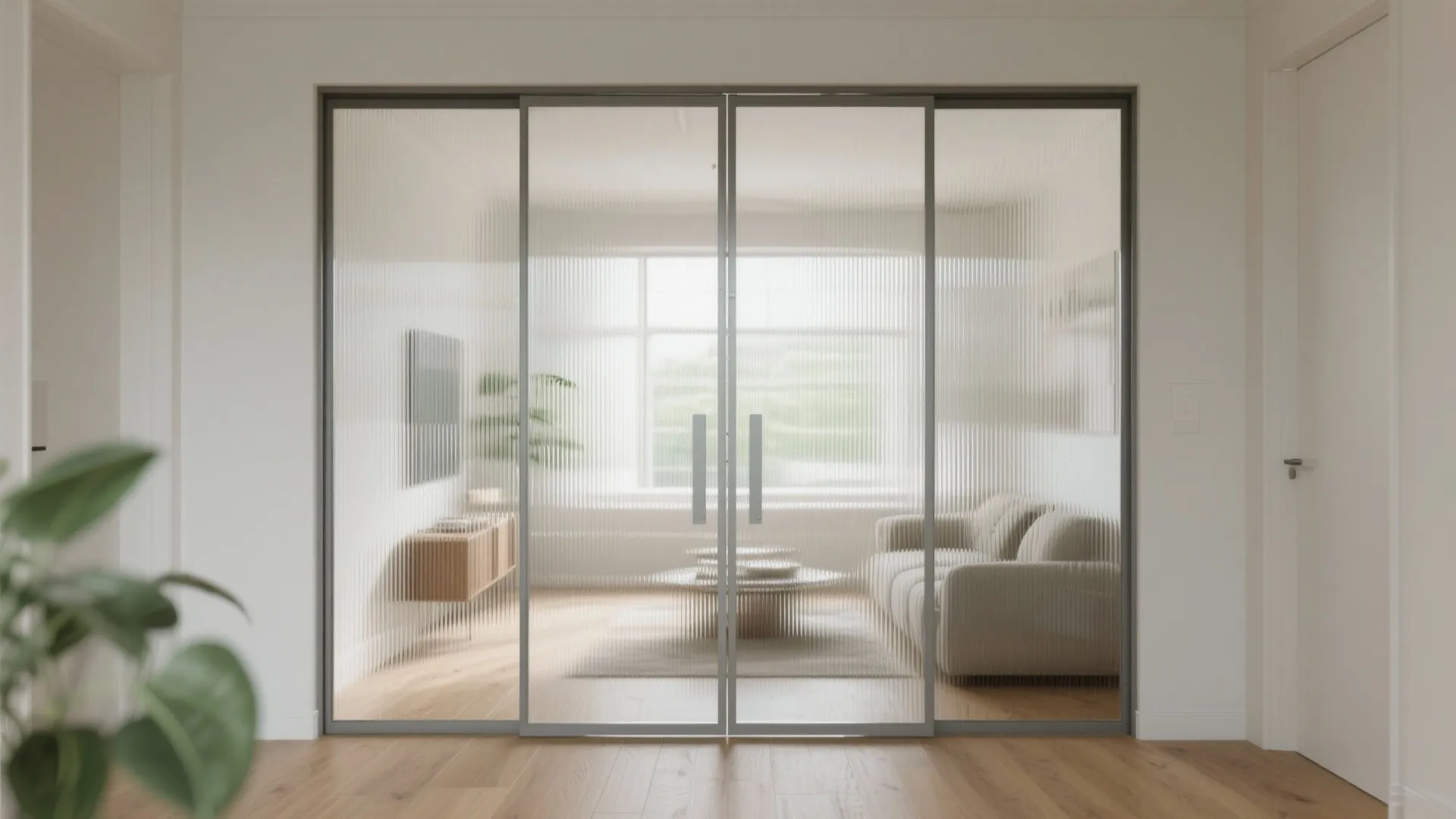 2) Borrowed Light: Glass, Fluted Glass, and Polycarbonate