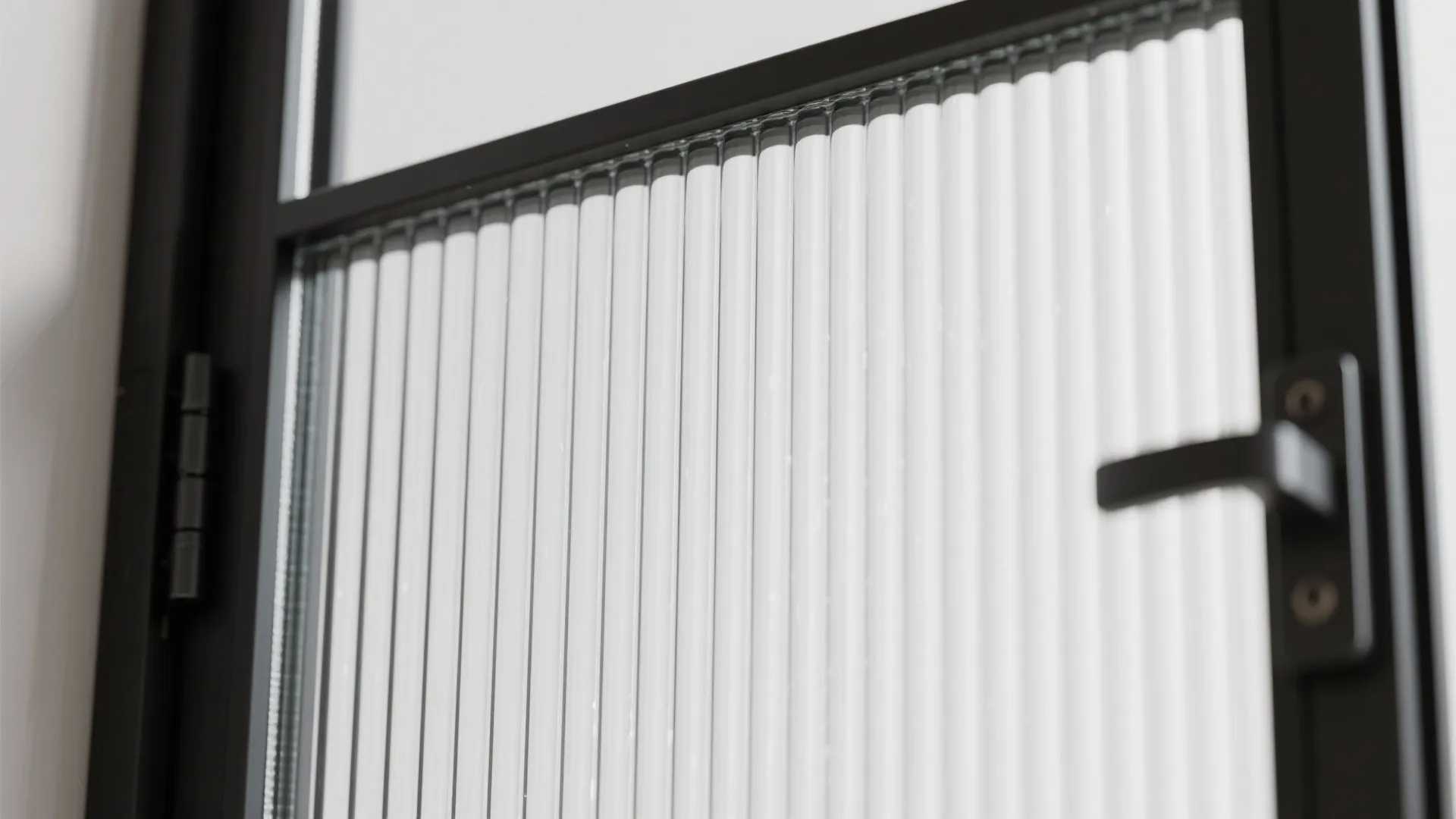 Glass panels for borrowed light