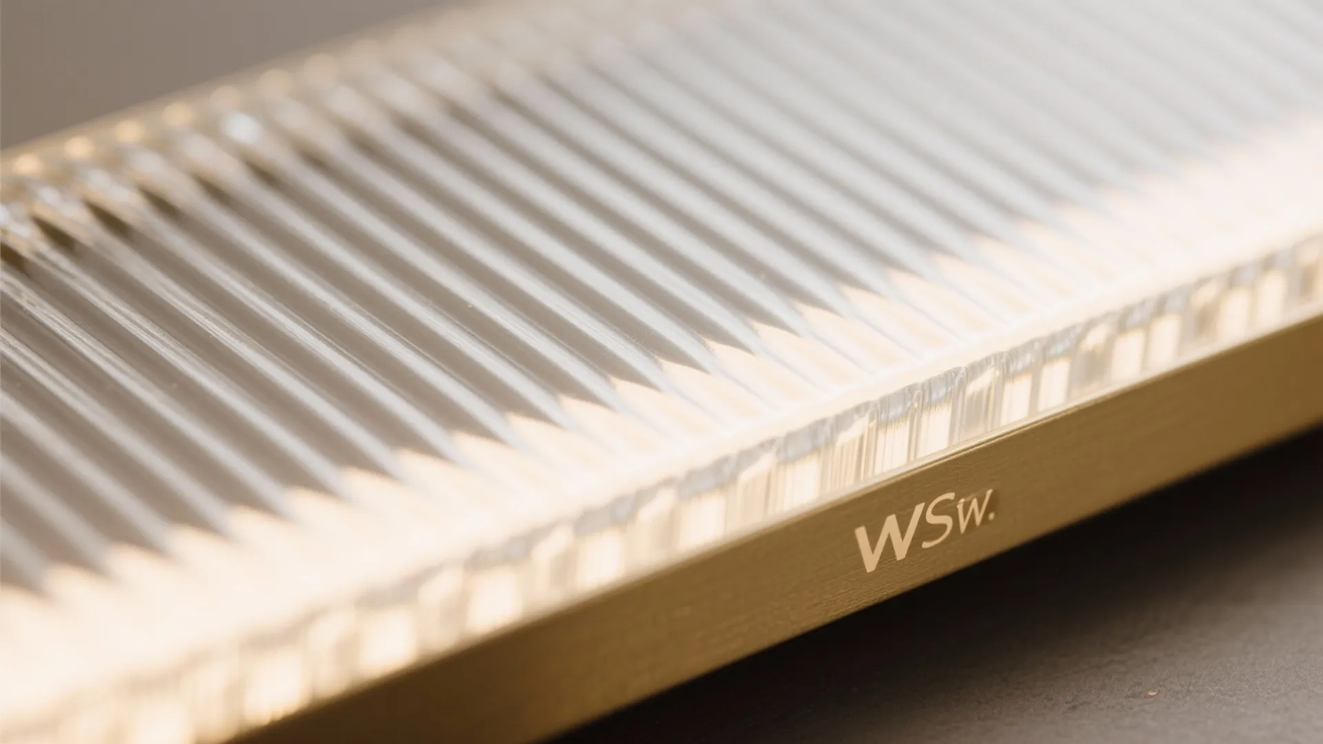 2) Backlit jali or fluted glass: the glow without the glare