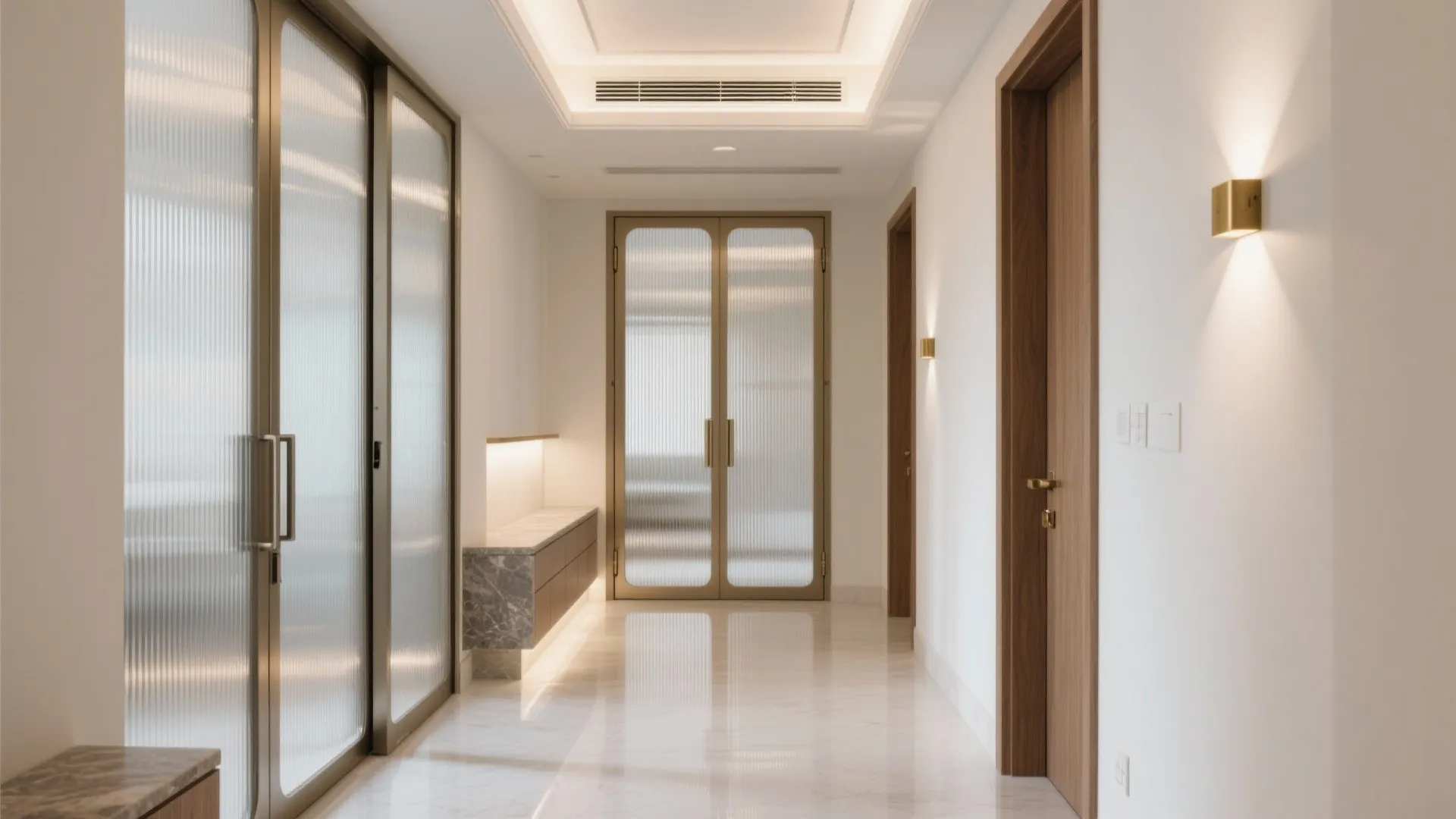 Sliding glass and ventilation-friendly design