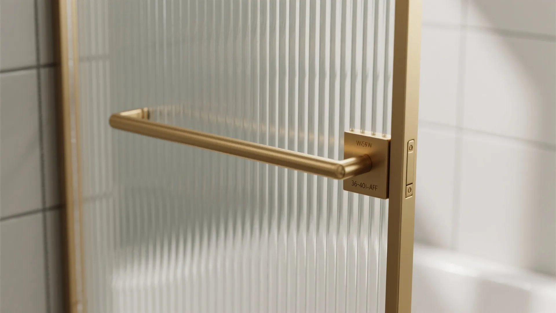 Statement Hardware and Fluted Details