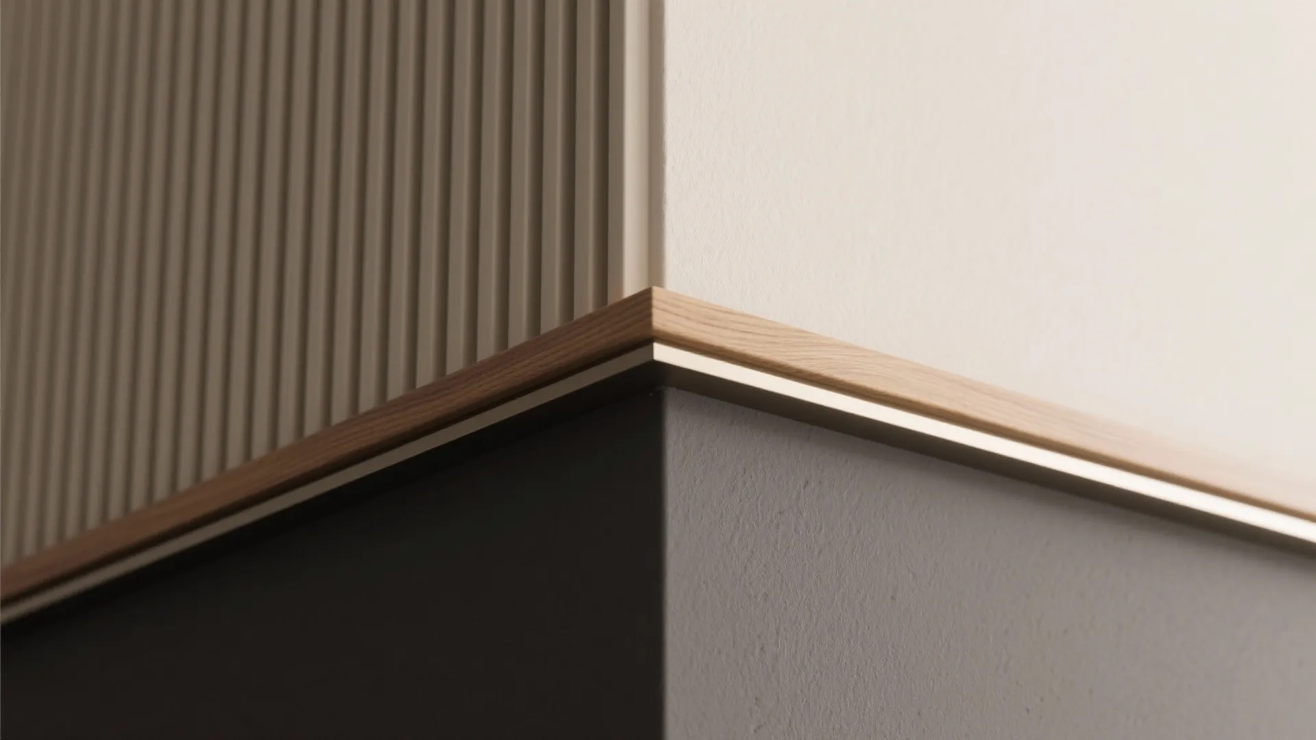 Idea 1: Two-Tone Paint with Slim Paneling