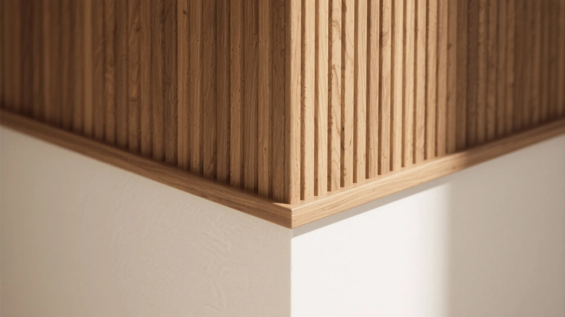 Textured Panels or Slim Display Ledges