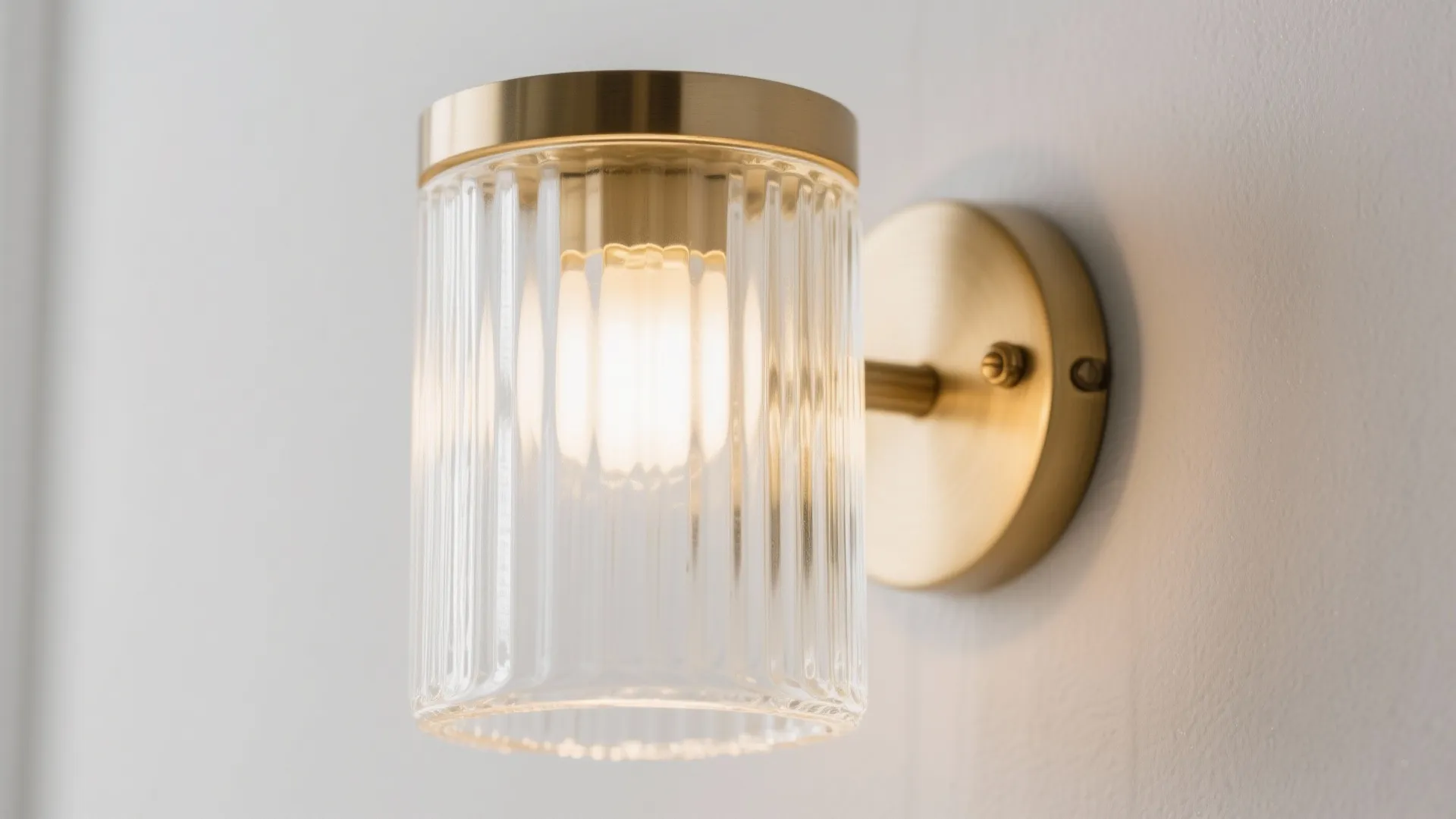 Fluted Glass Diffusion for Glare Control