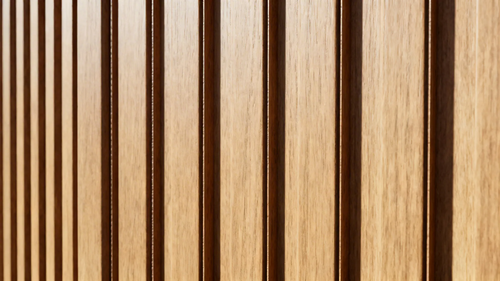 4) Fluted wood fronts for texture and acoustic softness