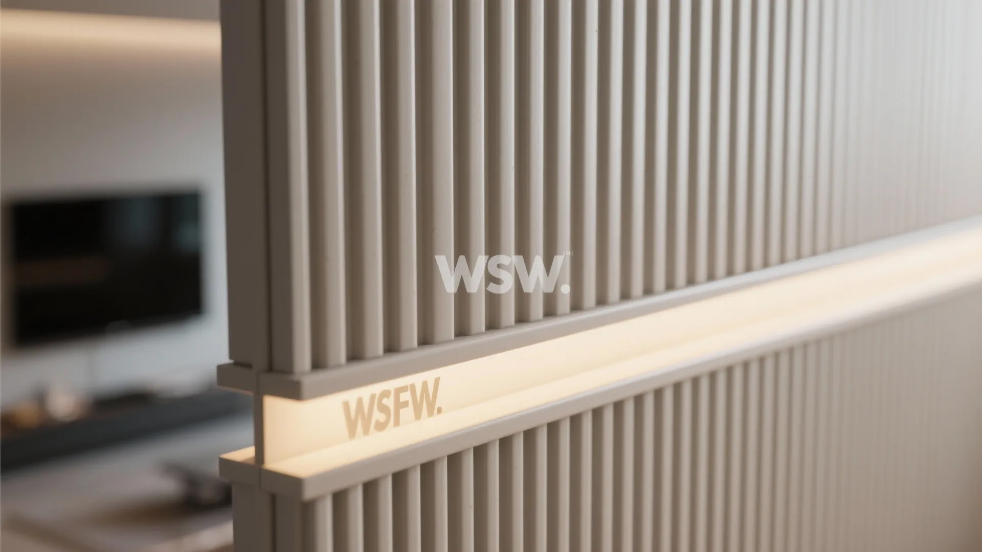 Fluted and 3D Textured Panels to Add Depth