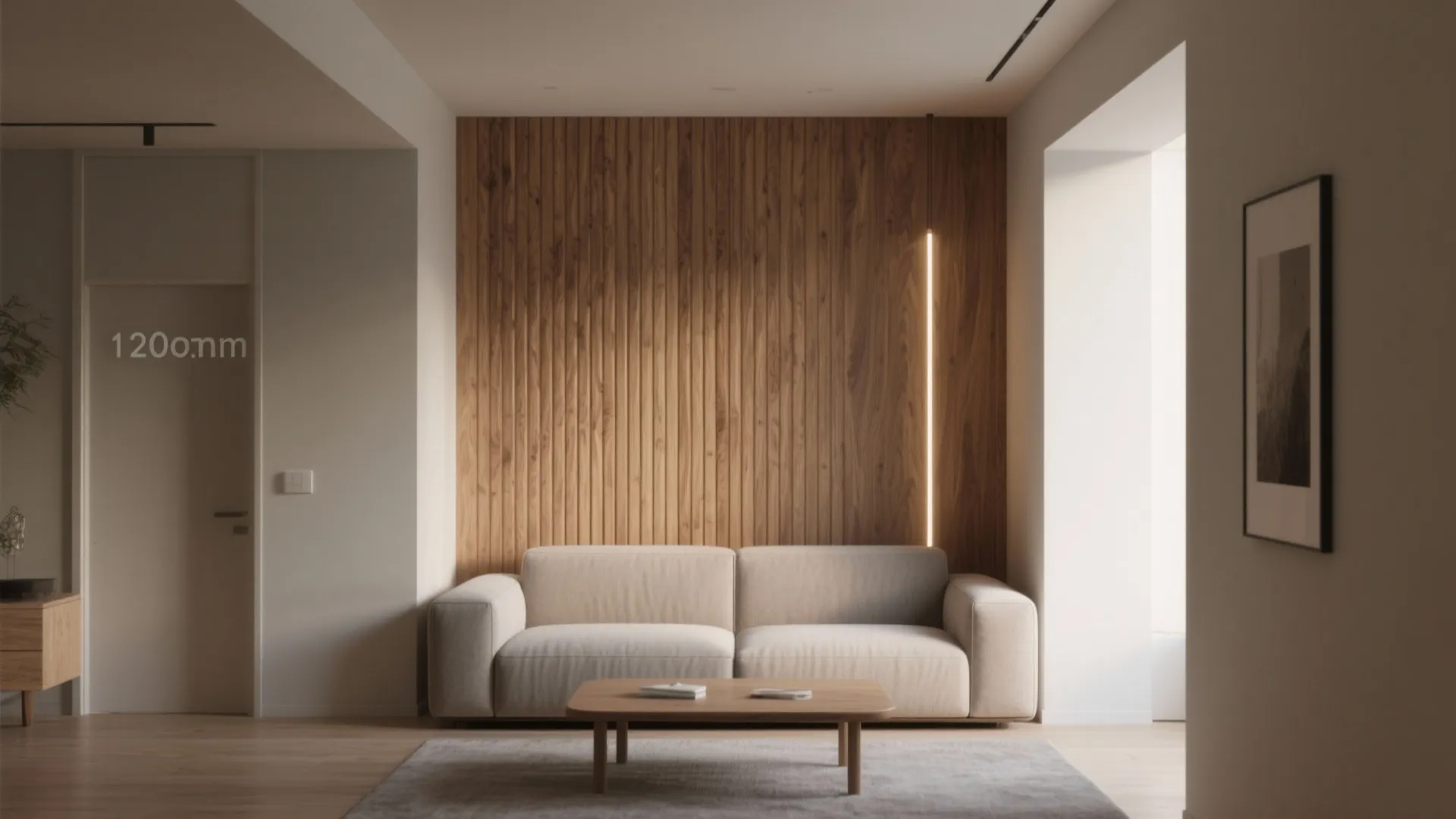 Fluted Wood Panels to Add Vertical Rhythm