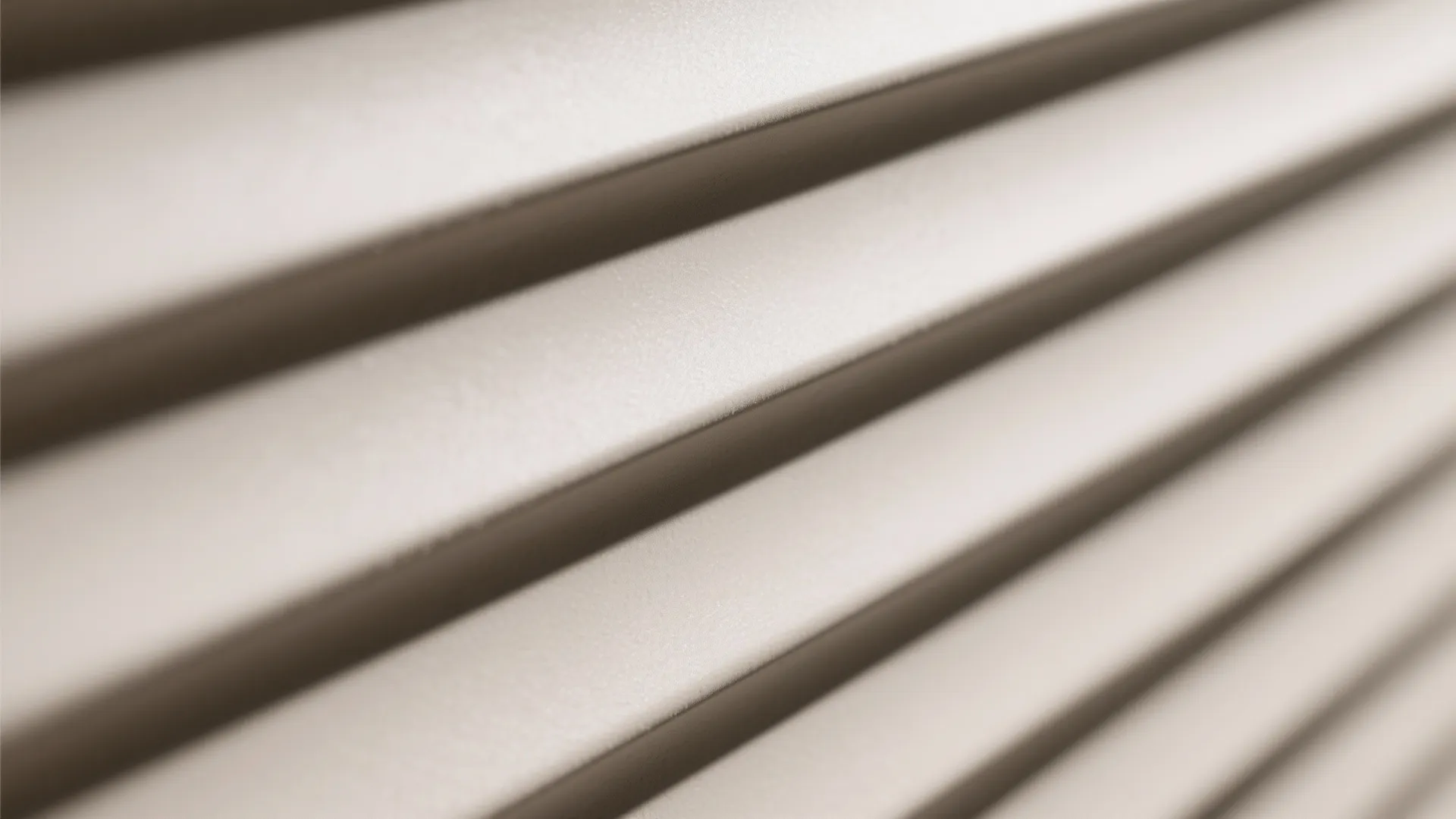 3) Fluted wall panels behind the media unit