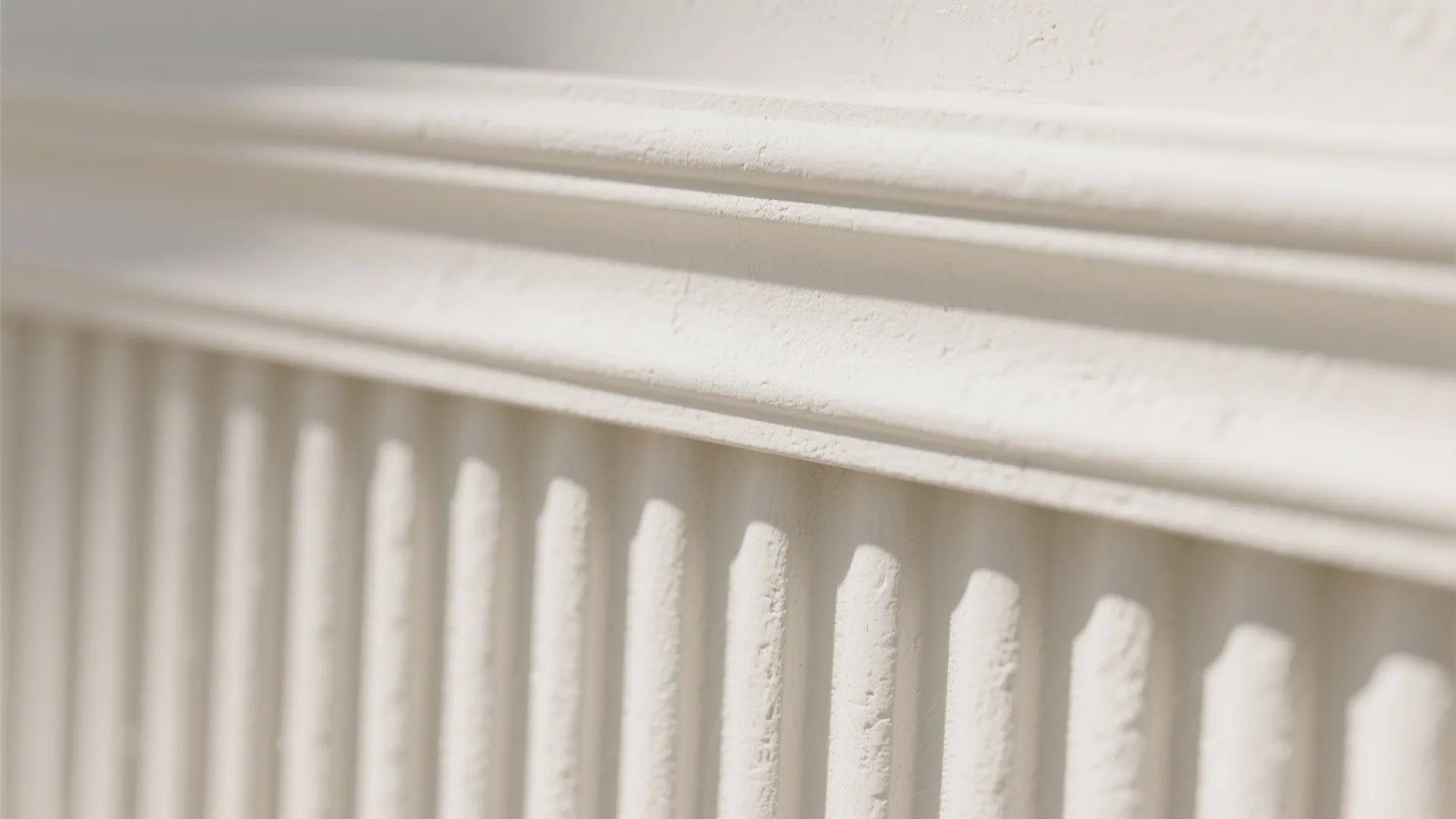 Monochrome Off-White with Textured POP Panels