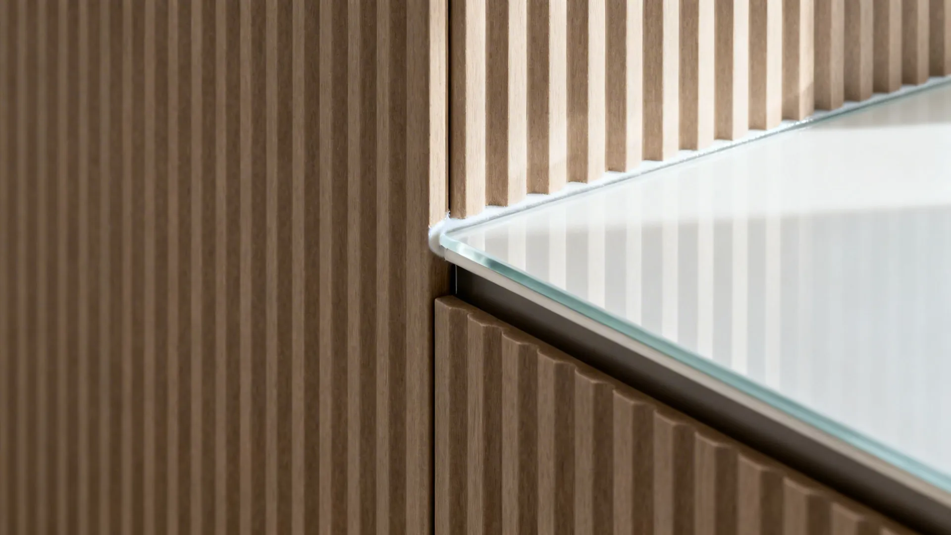 Grooved Wall Panels and Backsplashes for Texture