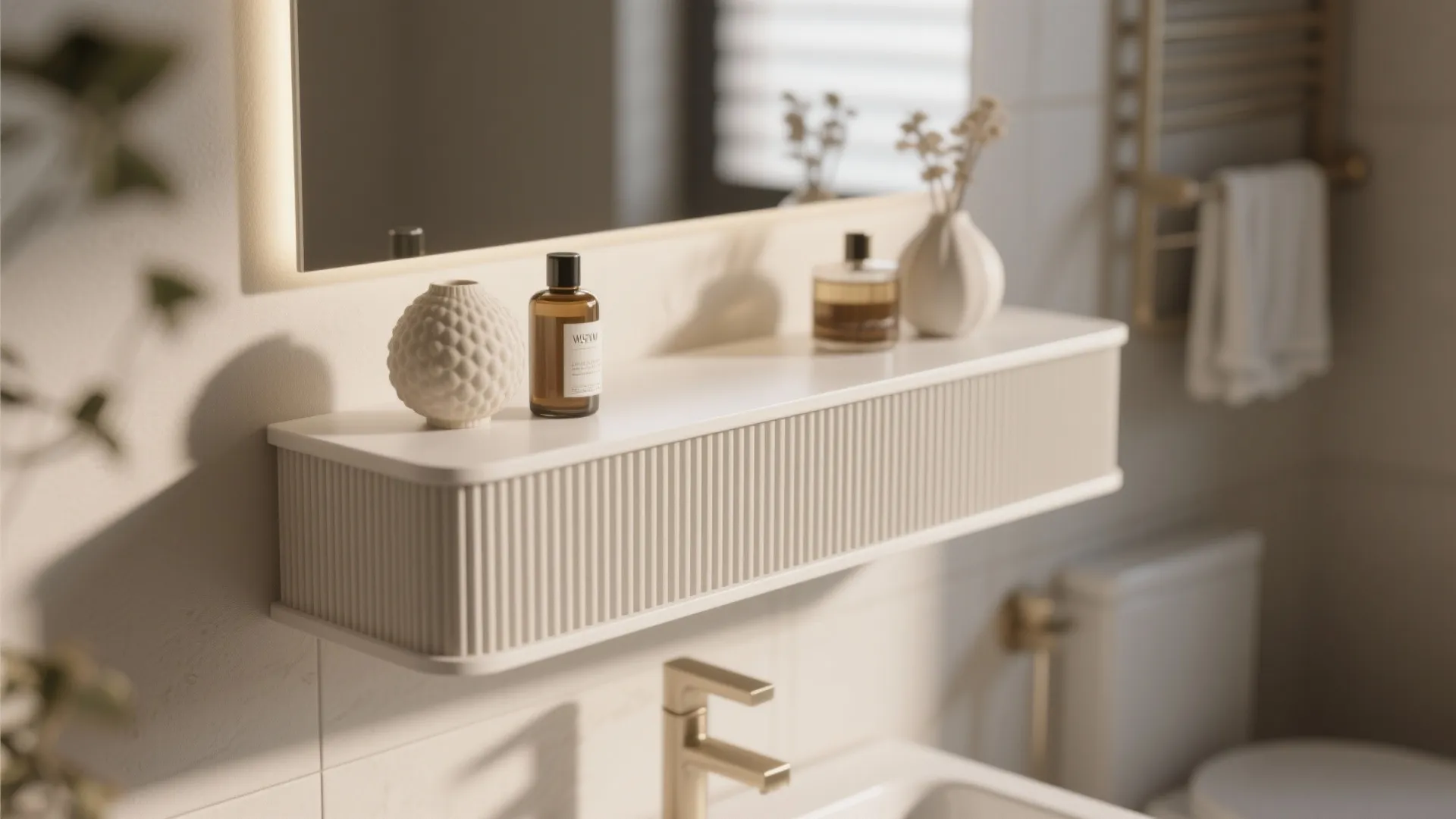 5. Fluted Panel Shelf