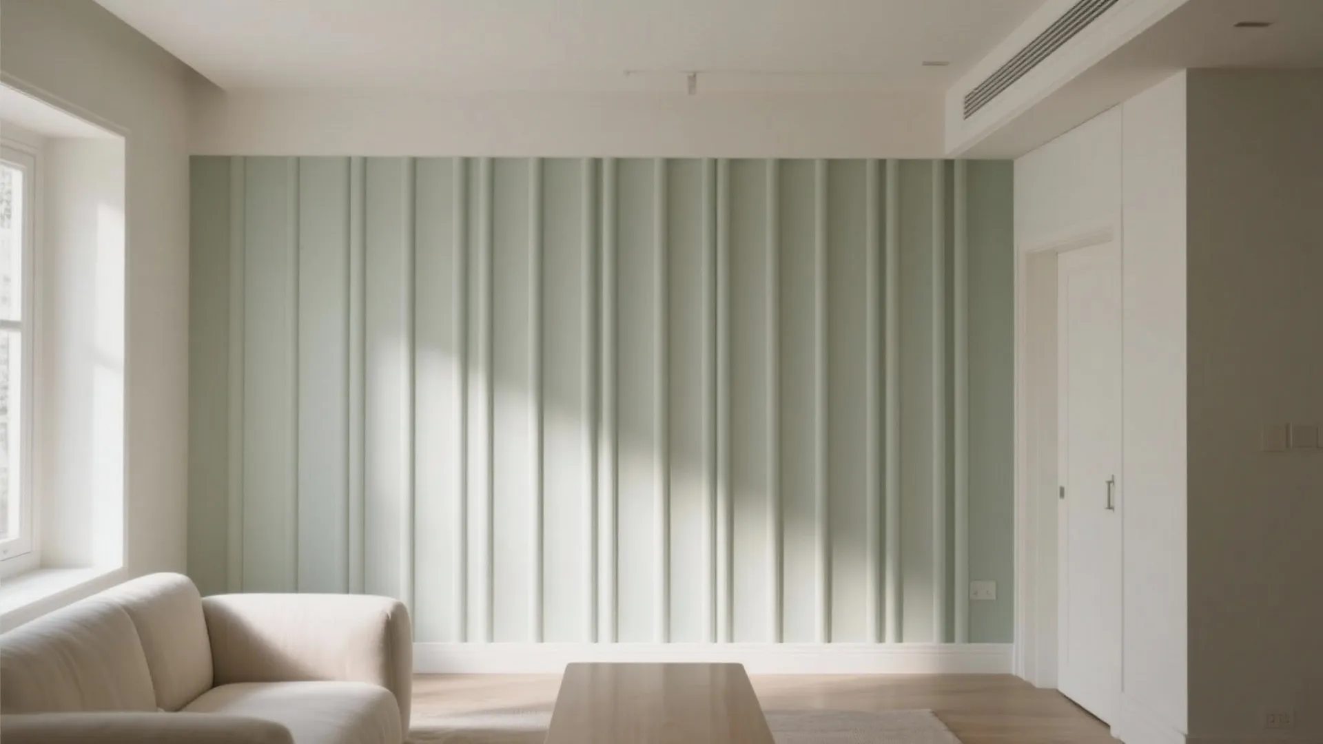Fluted panels with a calm rhythm