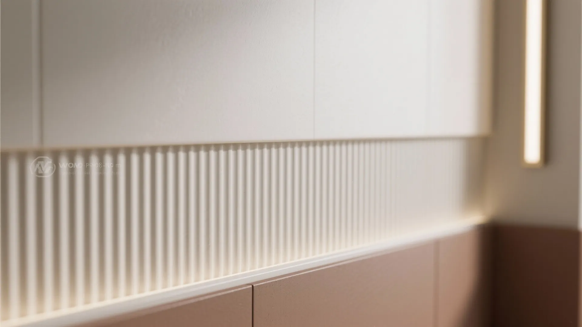 Textured POP Panels with Color Blocking