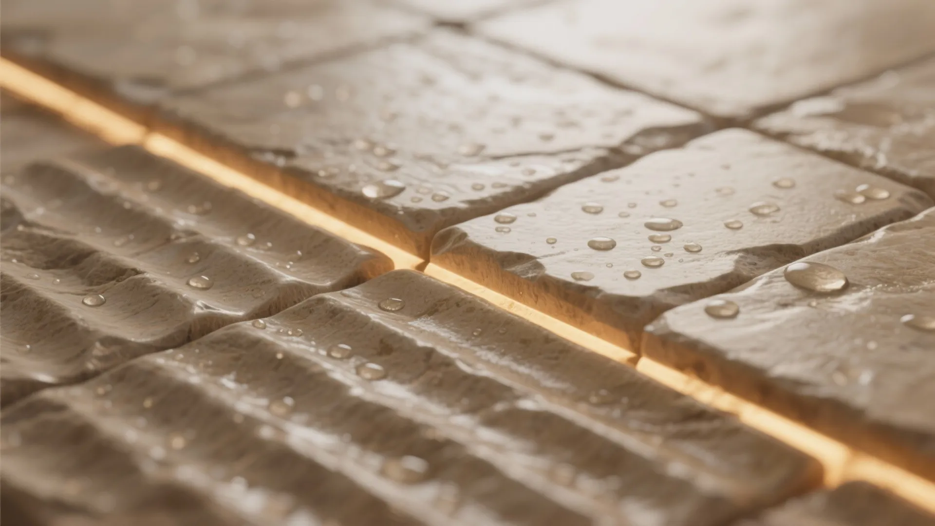 3) Spa-Calm Bathrooms with Stone, Light, and Storage