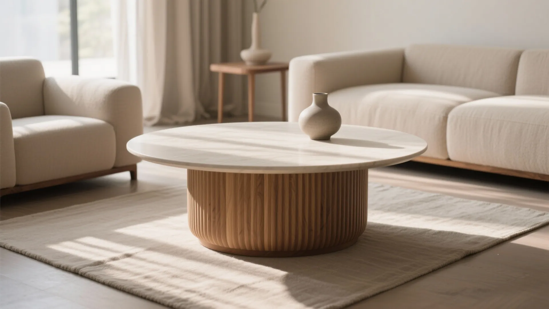 DIY Fluted Table: Transform Your Space with Style: 1 Minute to Master the DIY Fluted Table Trend for Small Spaces