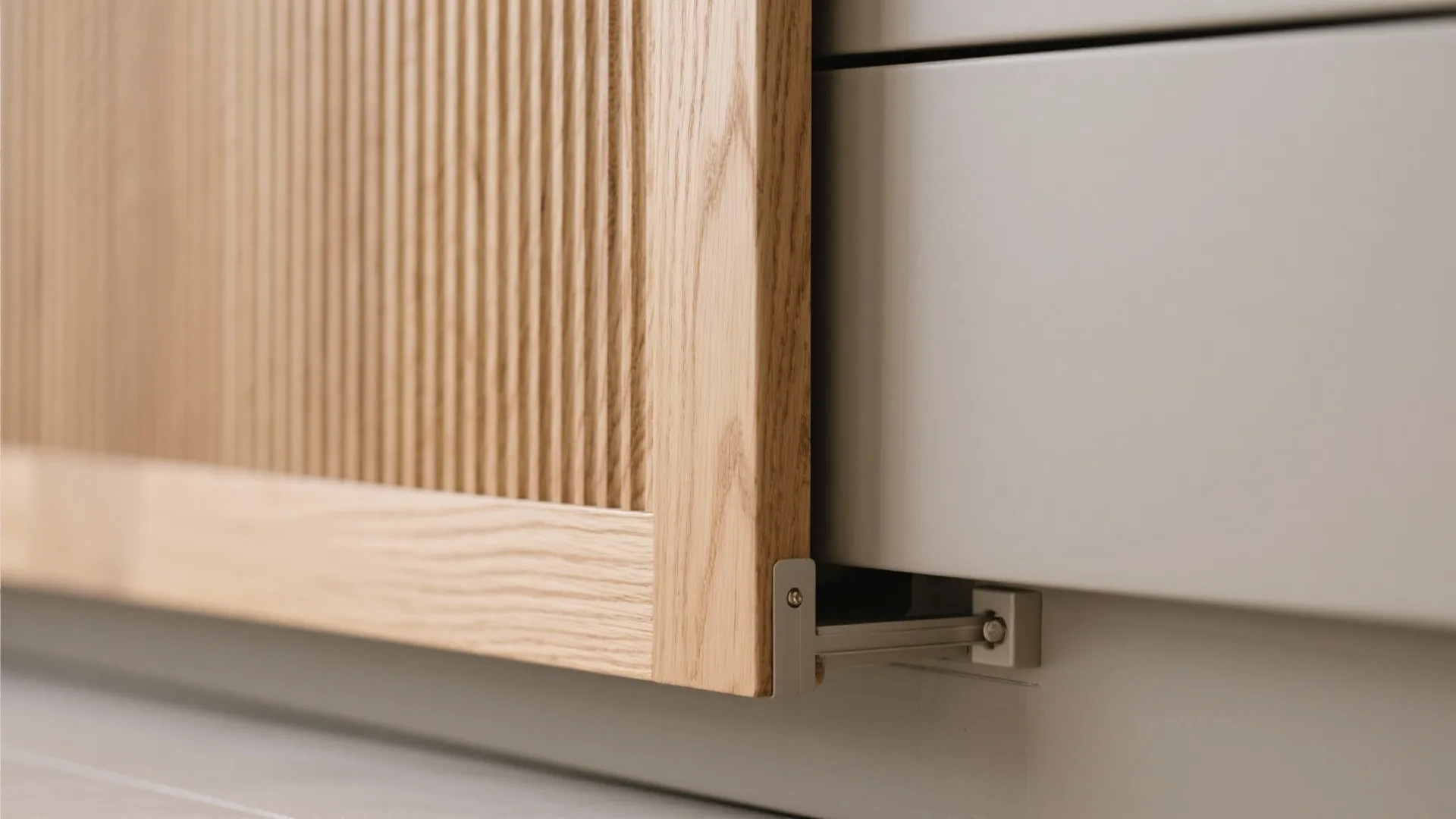 Minimalist storage that works twice as hard