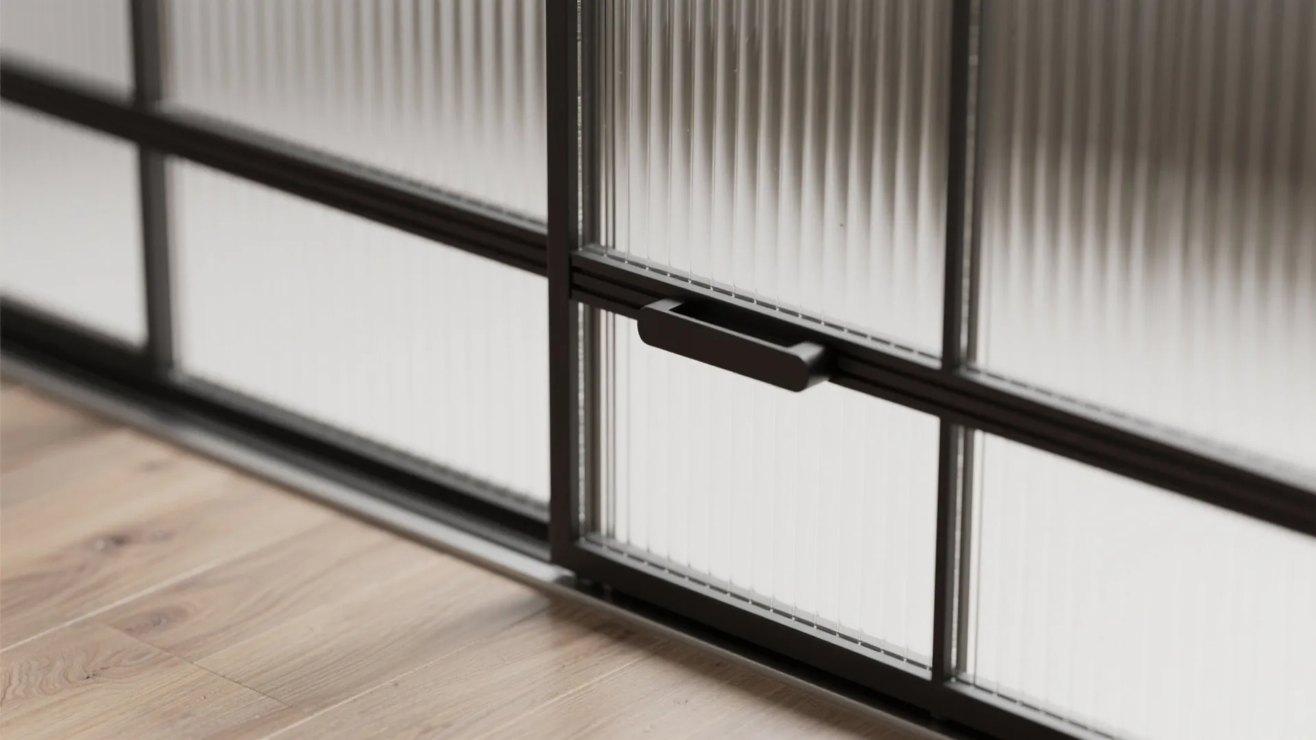 Flexible open-plan living with sliding partitions