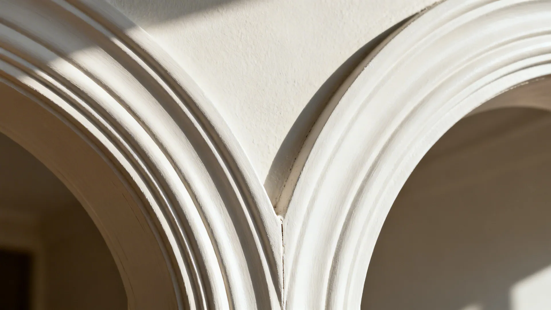 Arched Opening With Fluted Trim