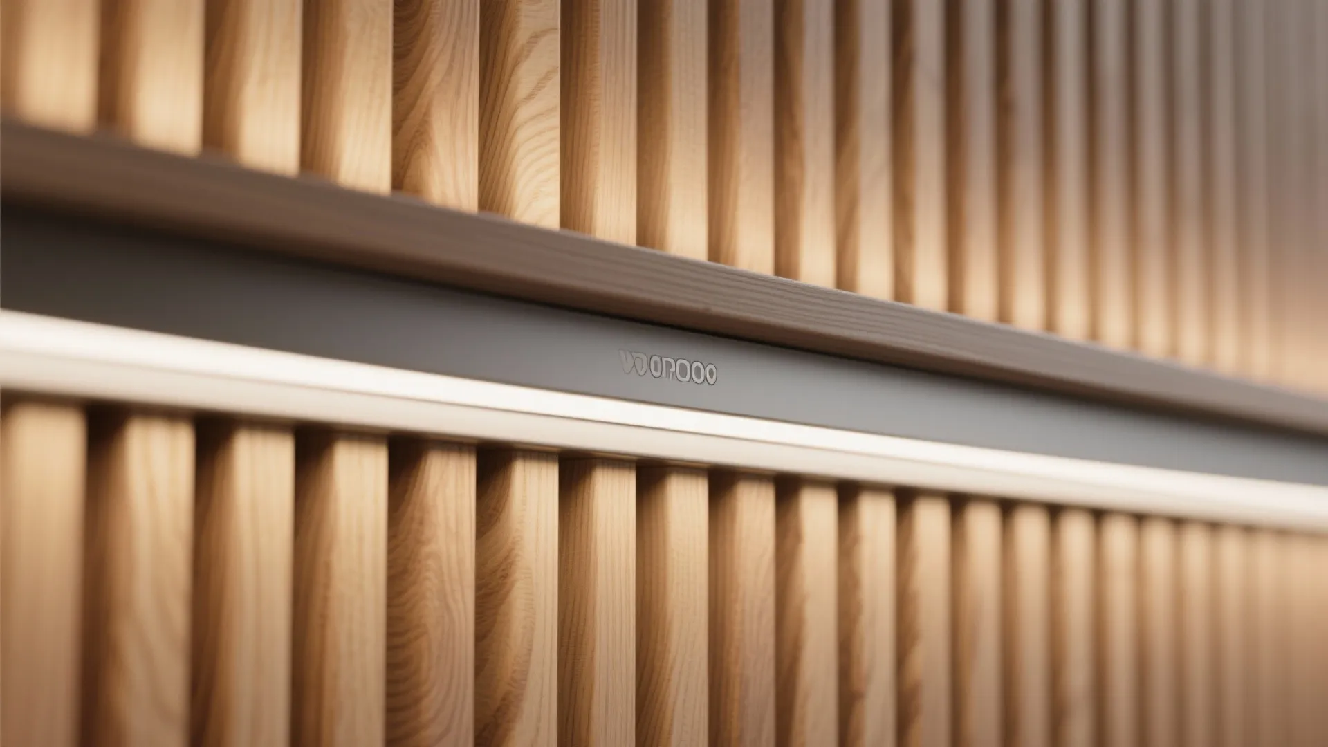 Textured media wall with integrated lighting