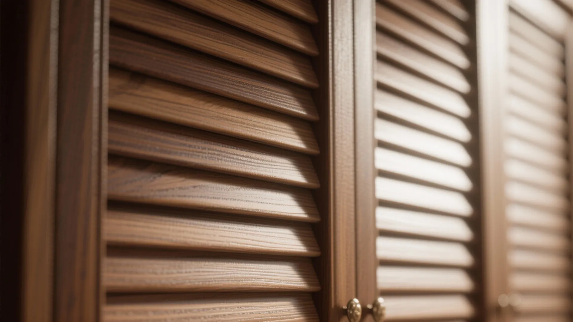 Warm wood accents to soften city living