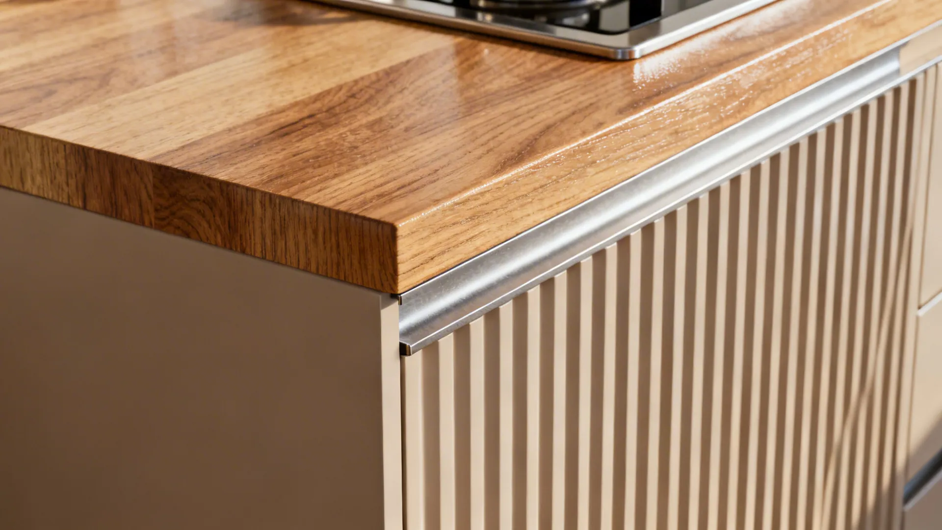 Warm Wood Accents with Moisture-Smart Finishes