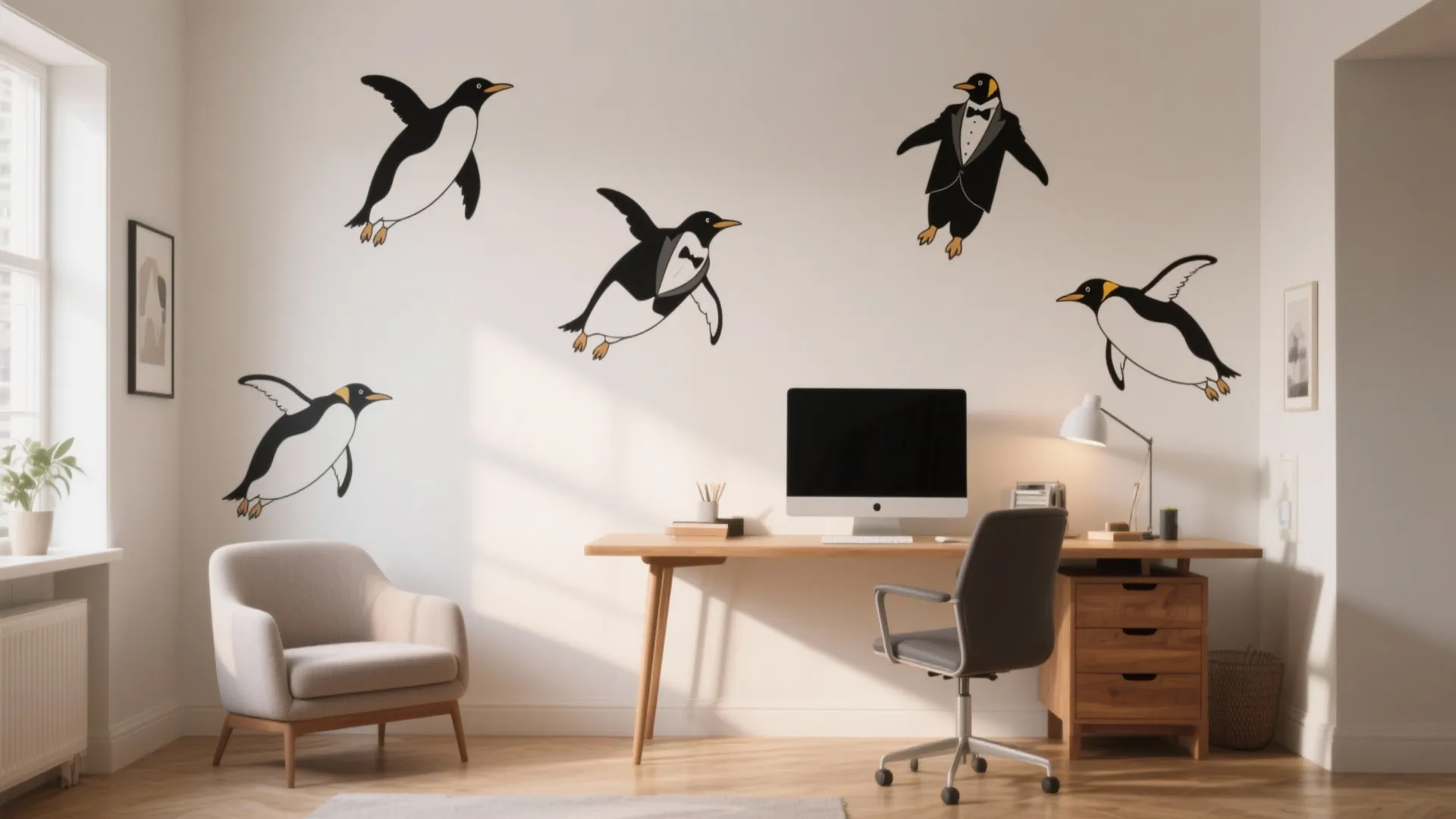 10 Wall Decal Ideas for a Stylish Office: Creative and practical wall decal designs to transform your workspace