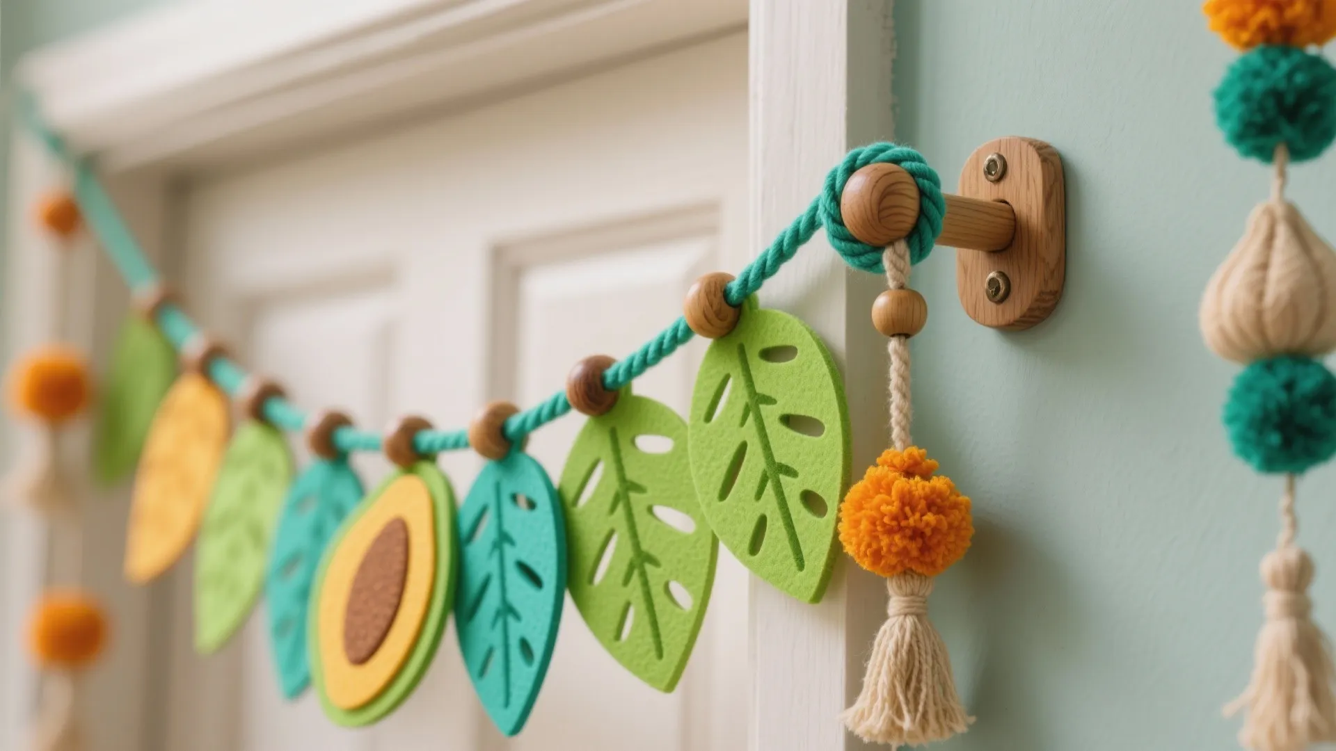 Beaded Foam Toran and Festival Bunting