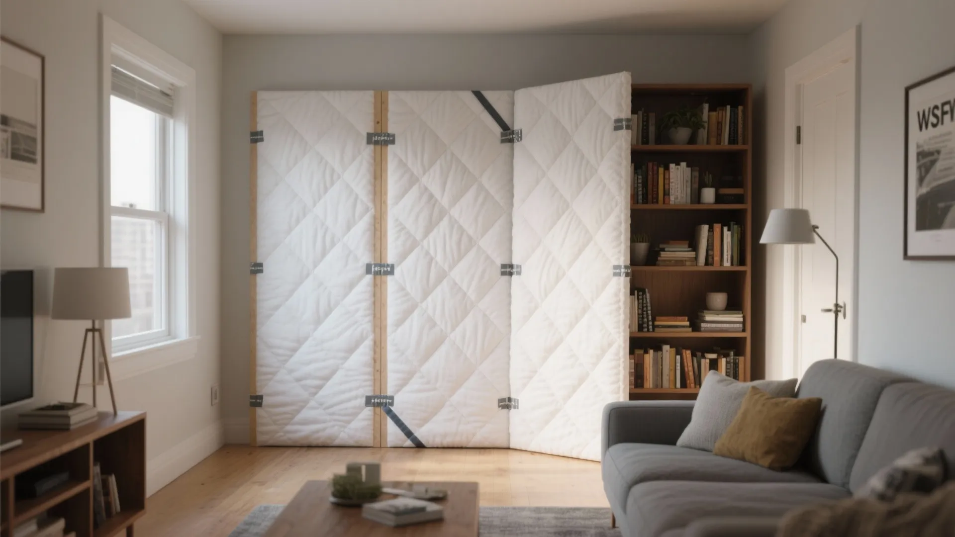 Tri-fold Foam Board + Flannel: The Budget-Friendly Classic