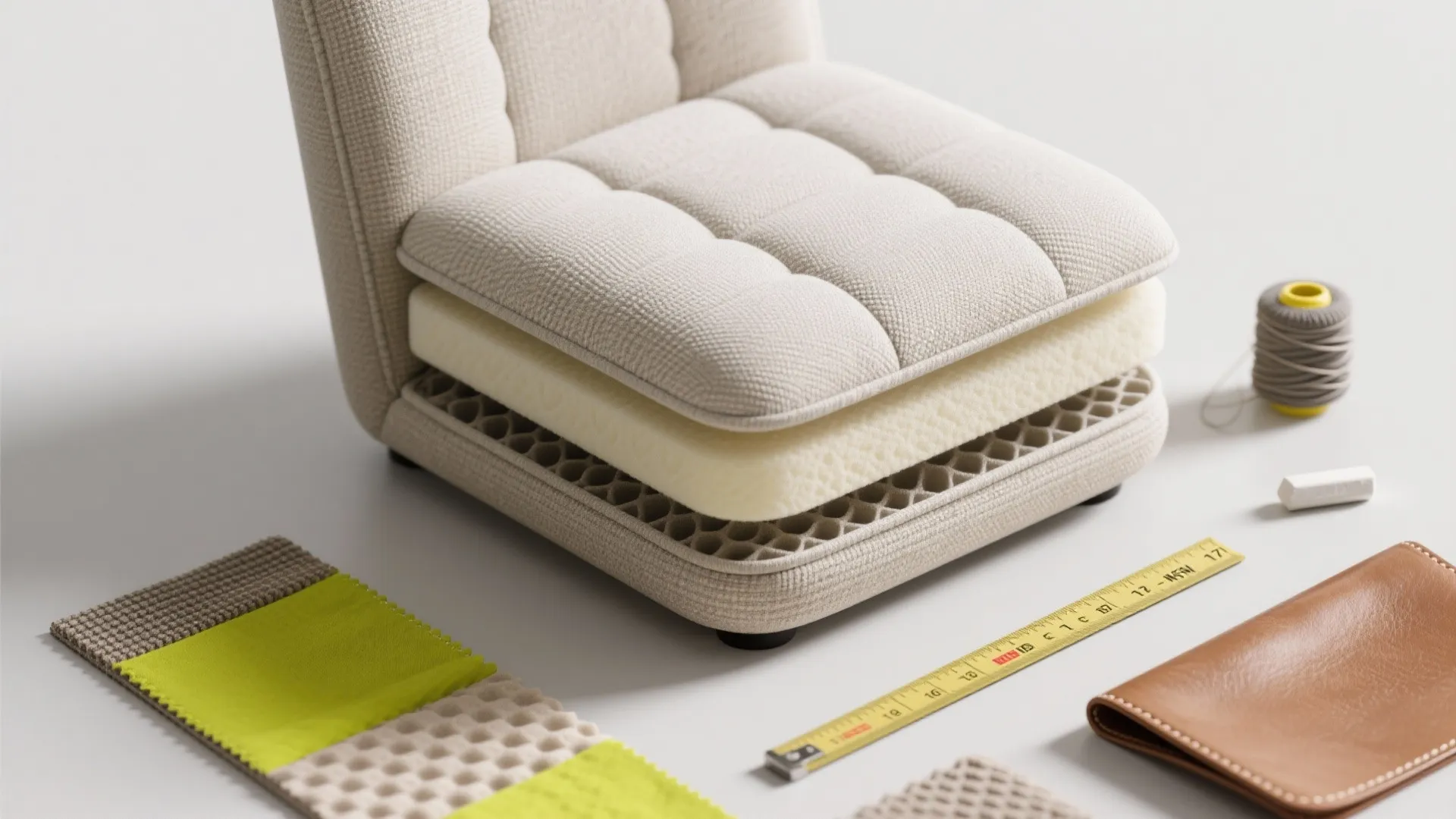 1. Choose the right foam and upholstery