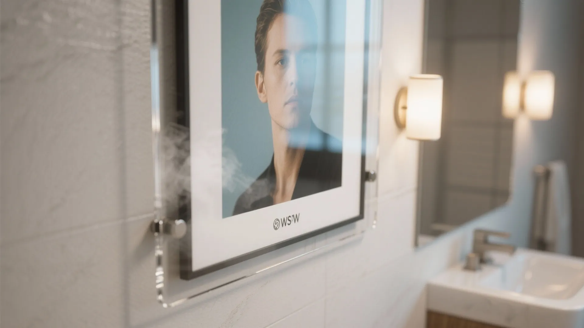 1. Embrace a Focal Artwork Above the Vanity