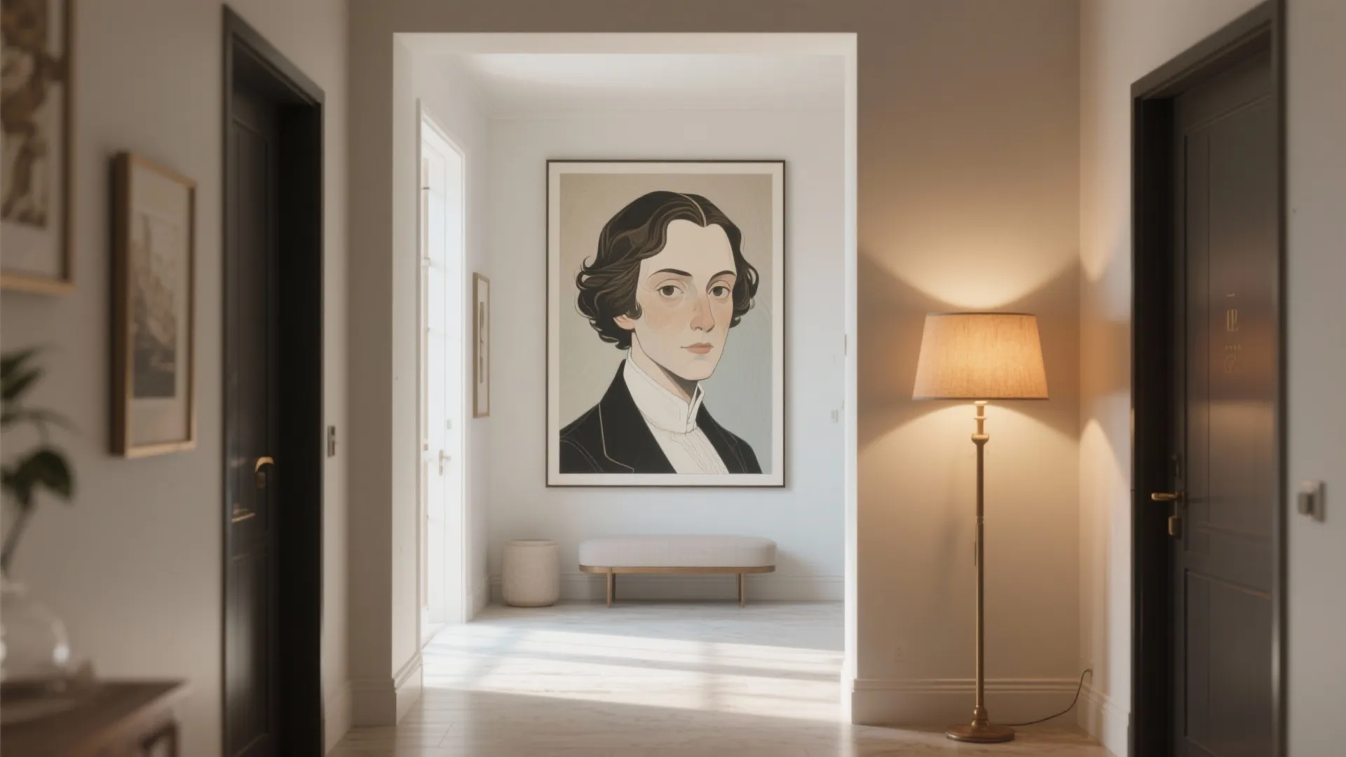 4. Focal-Point Portrait or Illustration