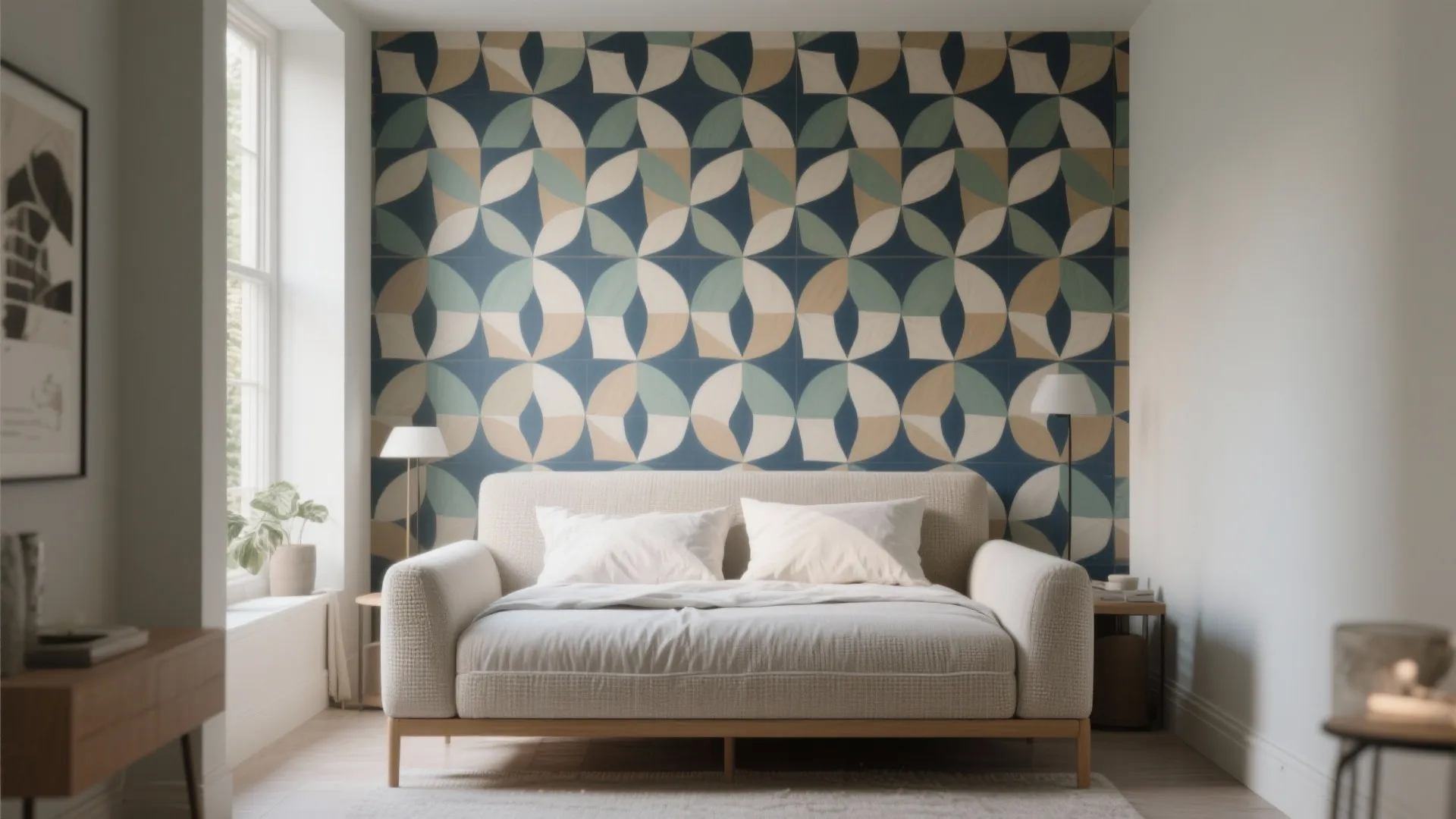Tip 4: Embrace pattern and a focal wall