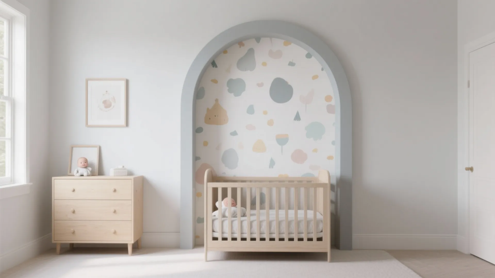 One Playful Focal Wall, Kept Baby-Safe