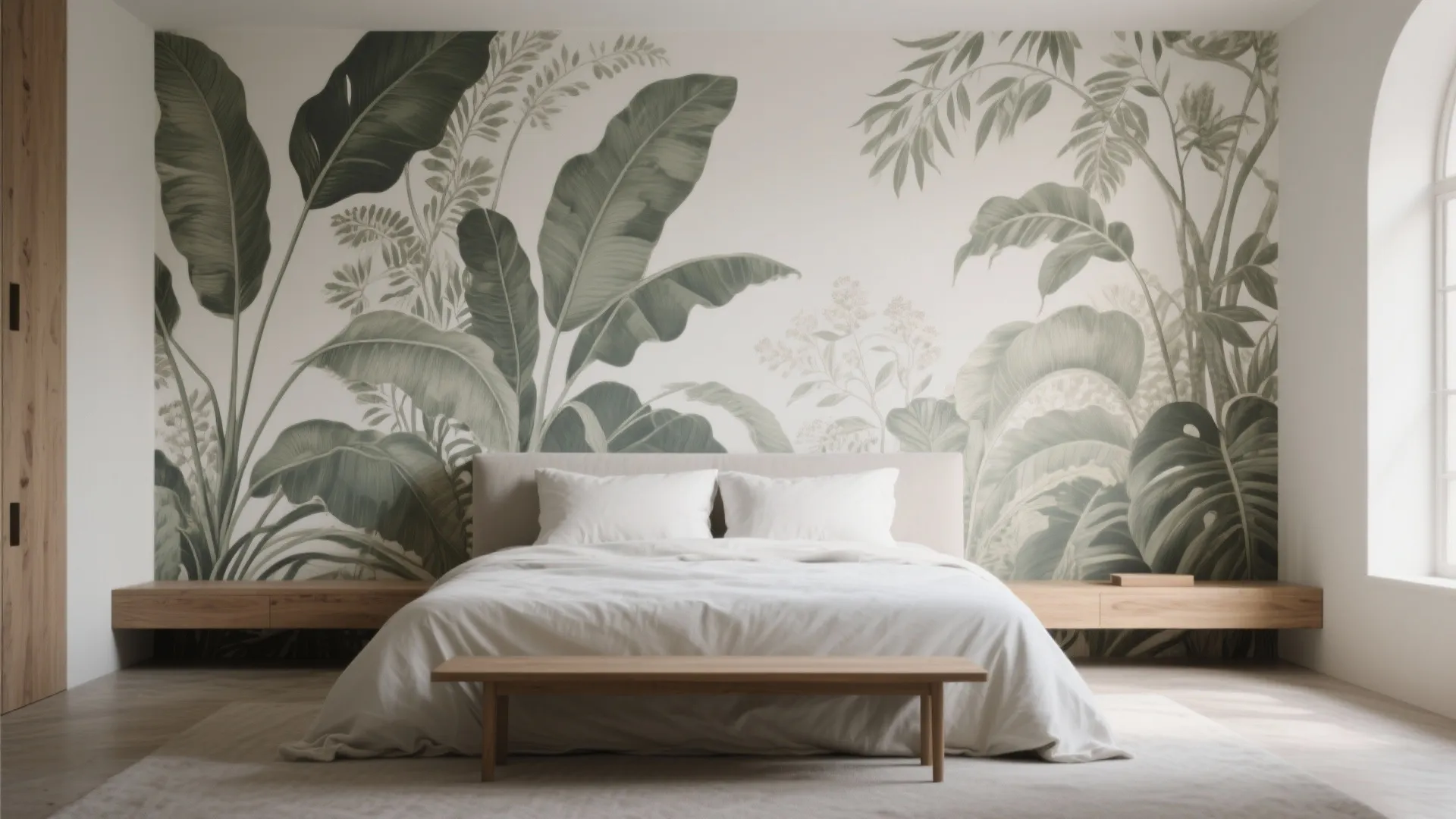 One bold focal wall (done the quiet way)