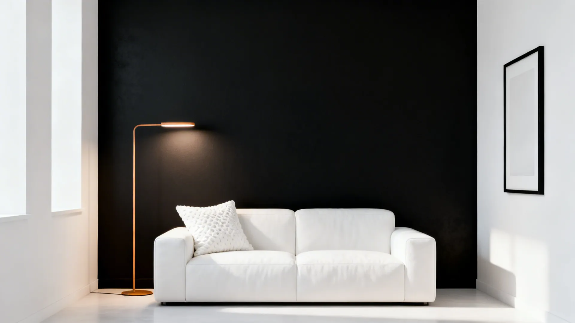 1. High-Contrast Focal Wall