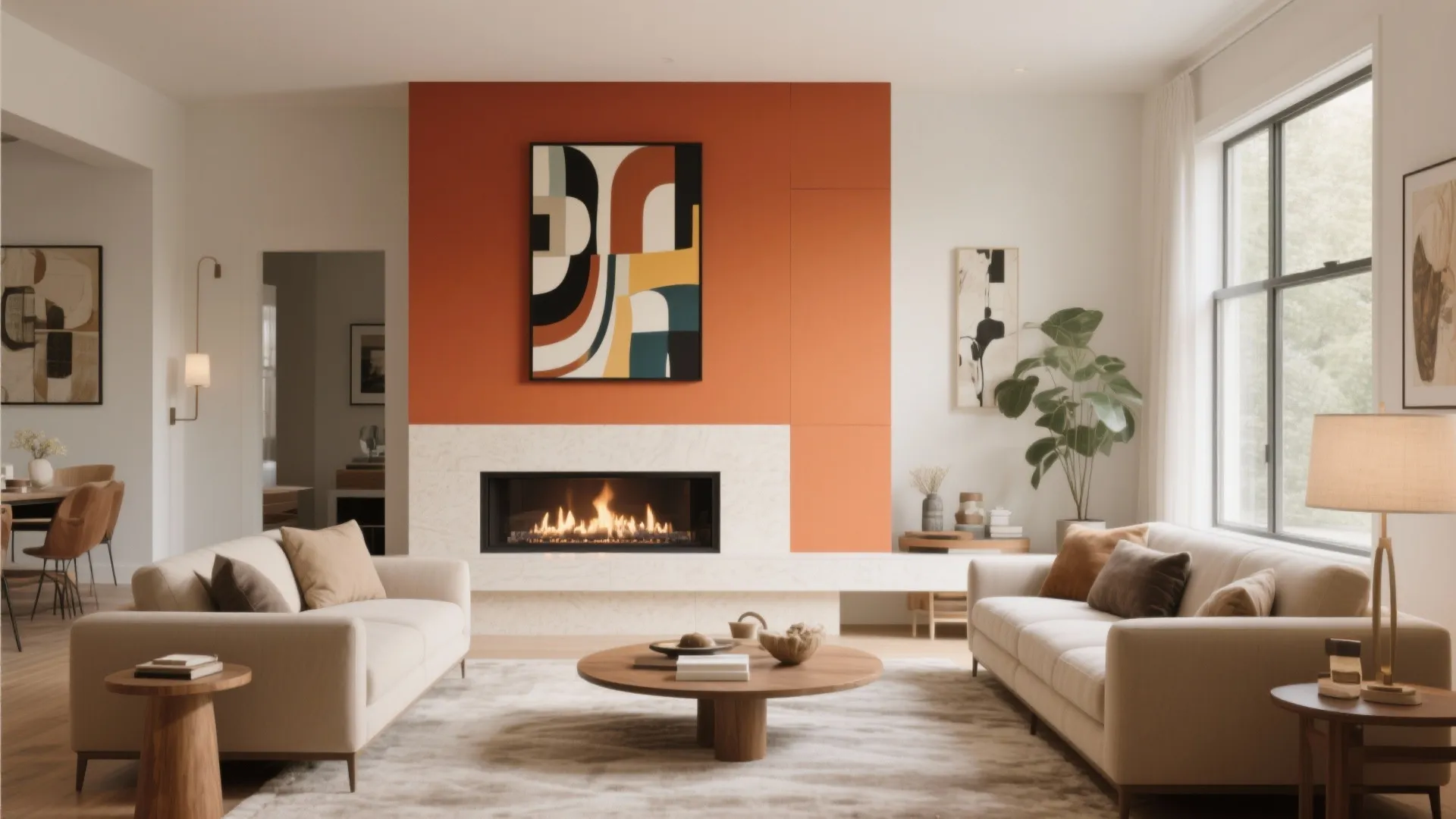 5. Highlight One Focal Wall