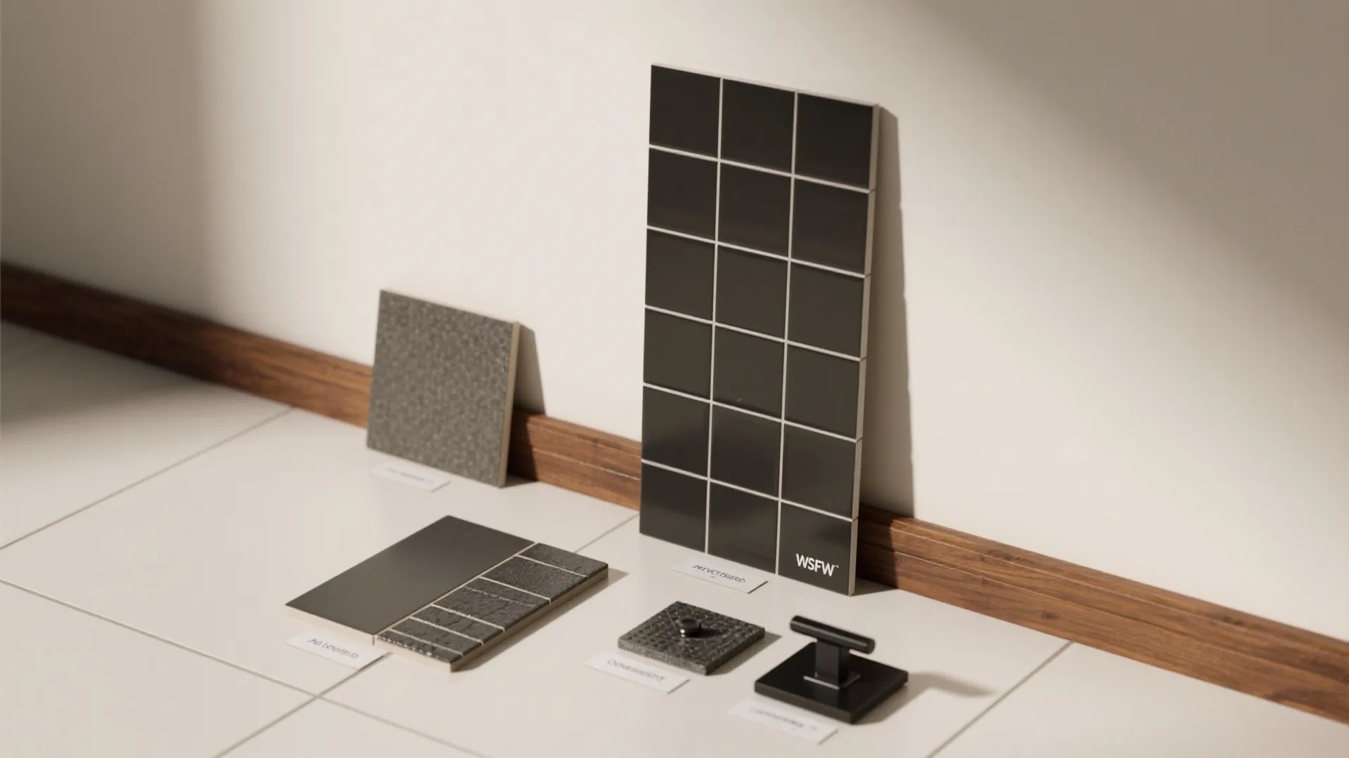 5. High-contrast focal wall and tonal floors