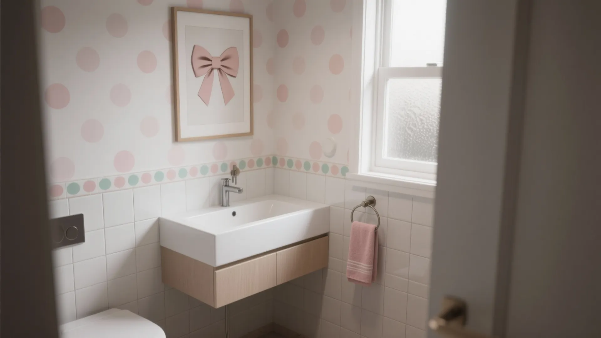 1. Use a Focus Wall (not an all-over cartoon wallpaper)