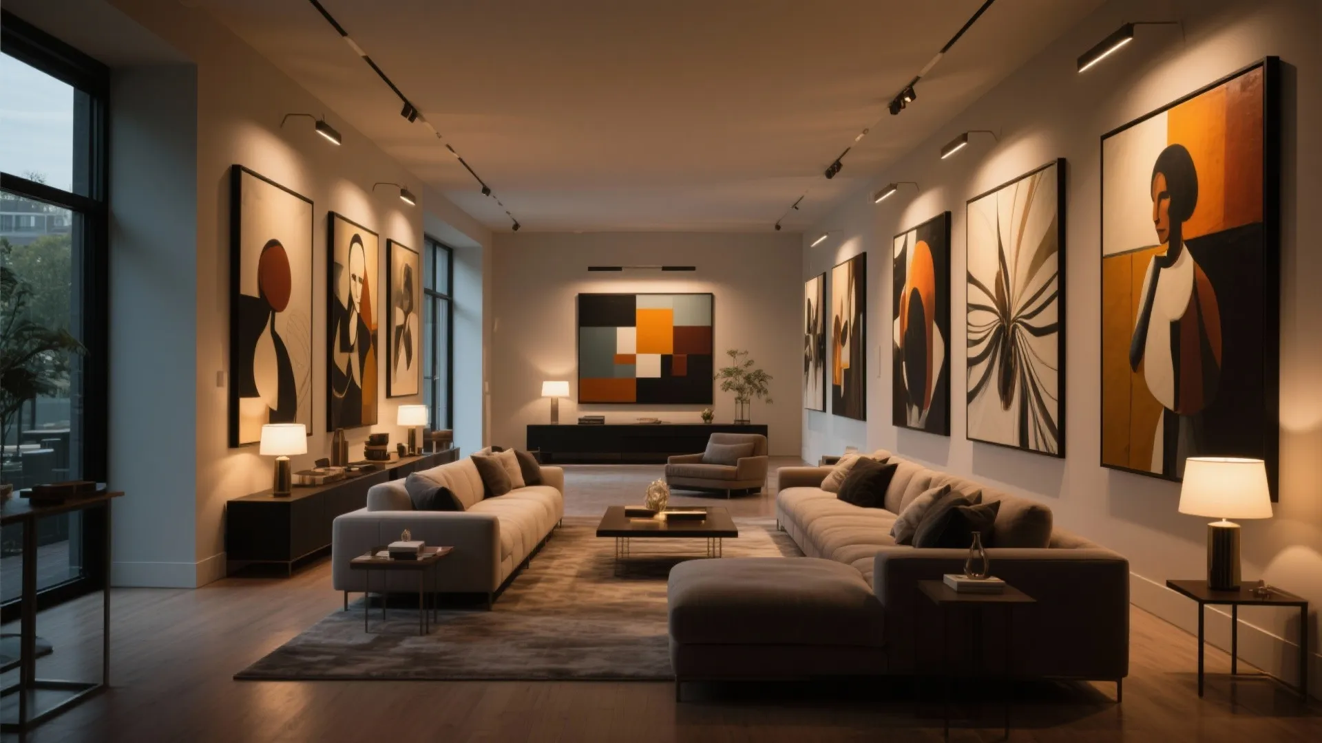 6. Focus Wall at One End