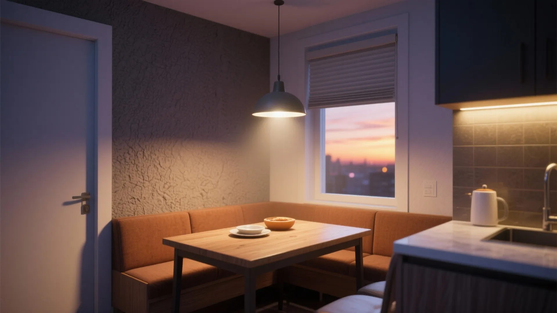 2. Use focused accents to highlight functional zones