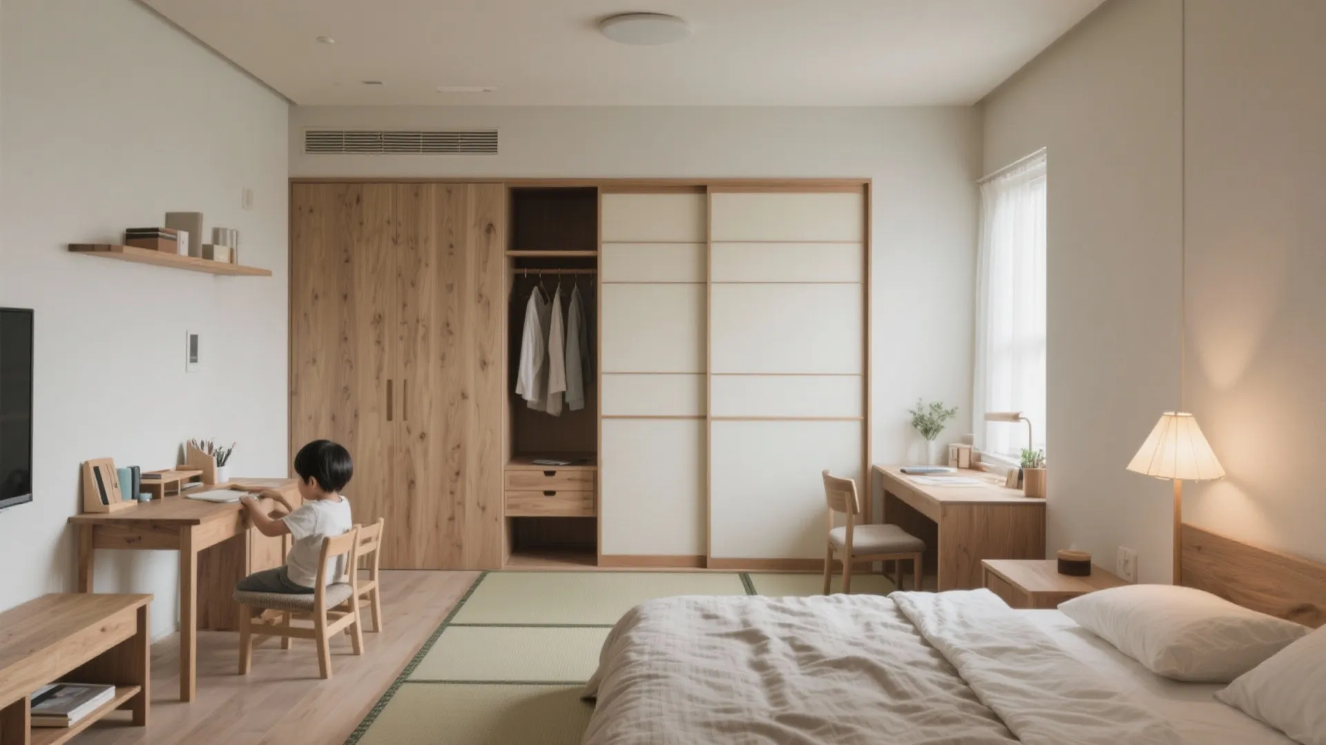 Tips 5: 個室は“役割を絞る”——日式風格の余白を残す