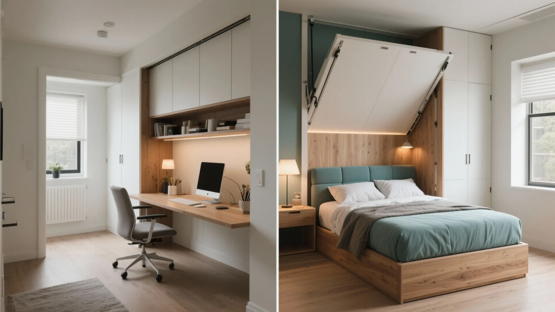 Fold-away bed solutions