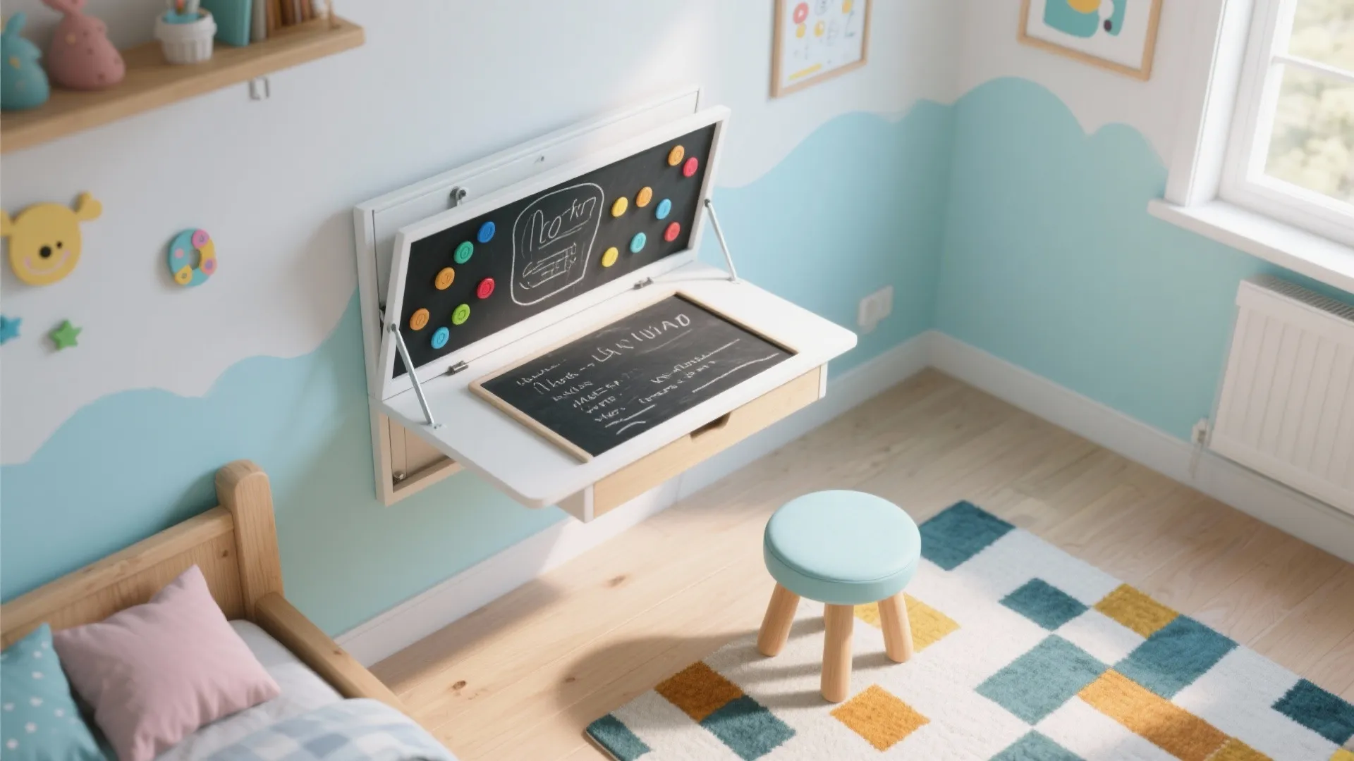 Fold-away Study Space