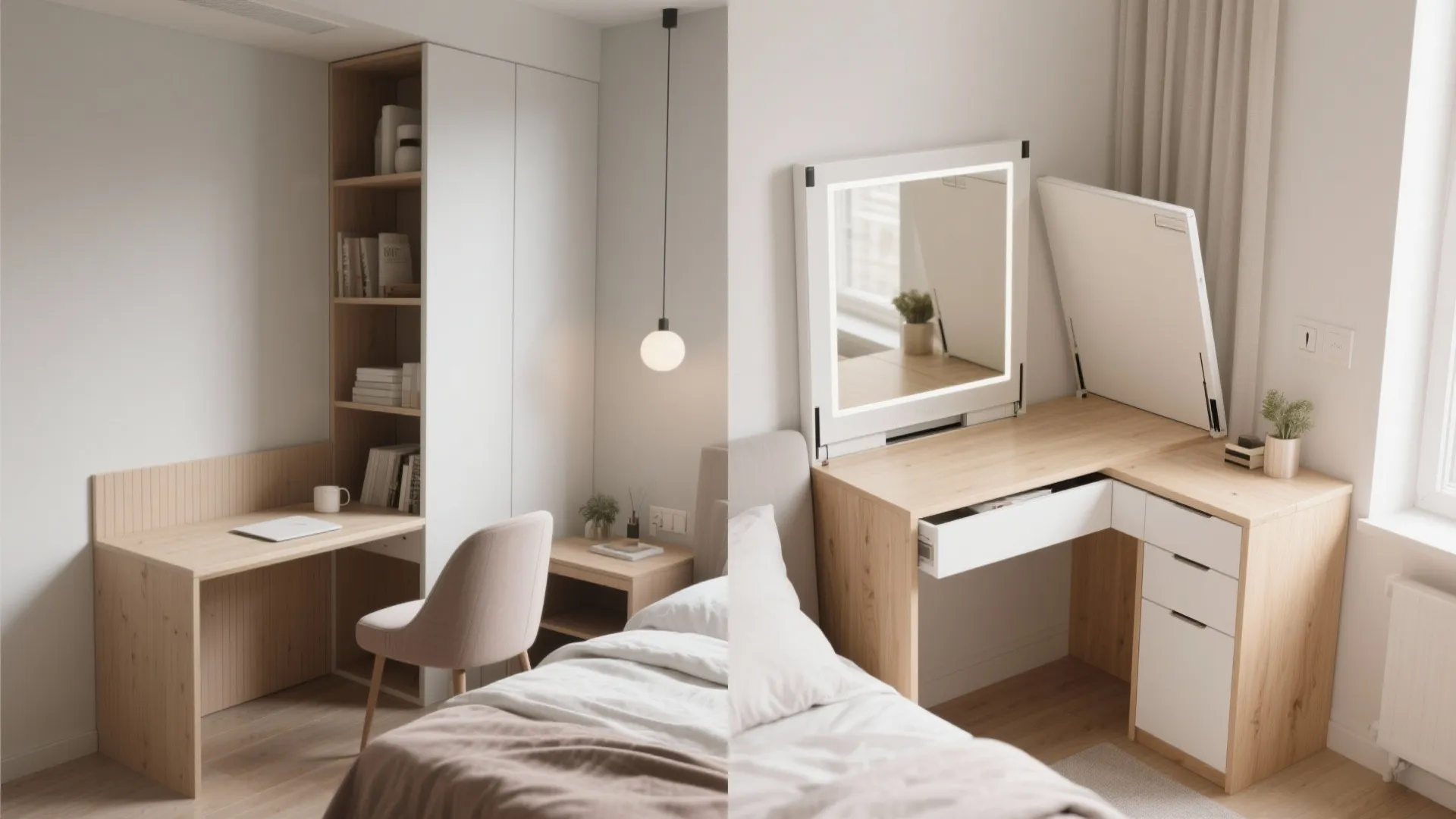 Multifunctional fold-away furniture