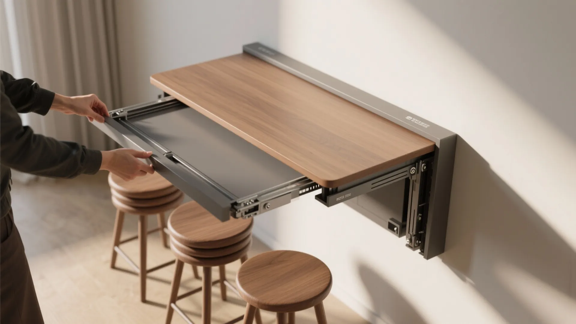 3. Choose fold-away and multi-function furniture