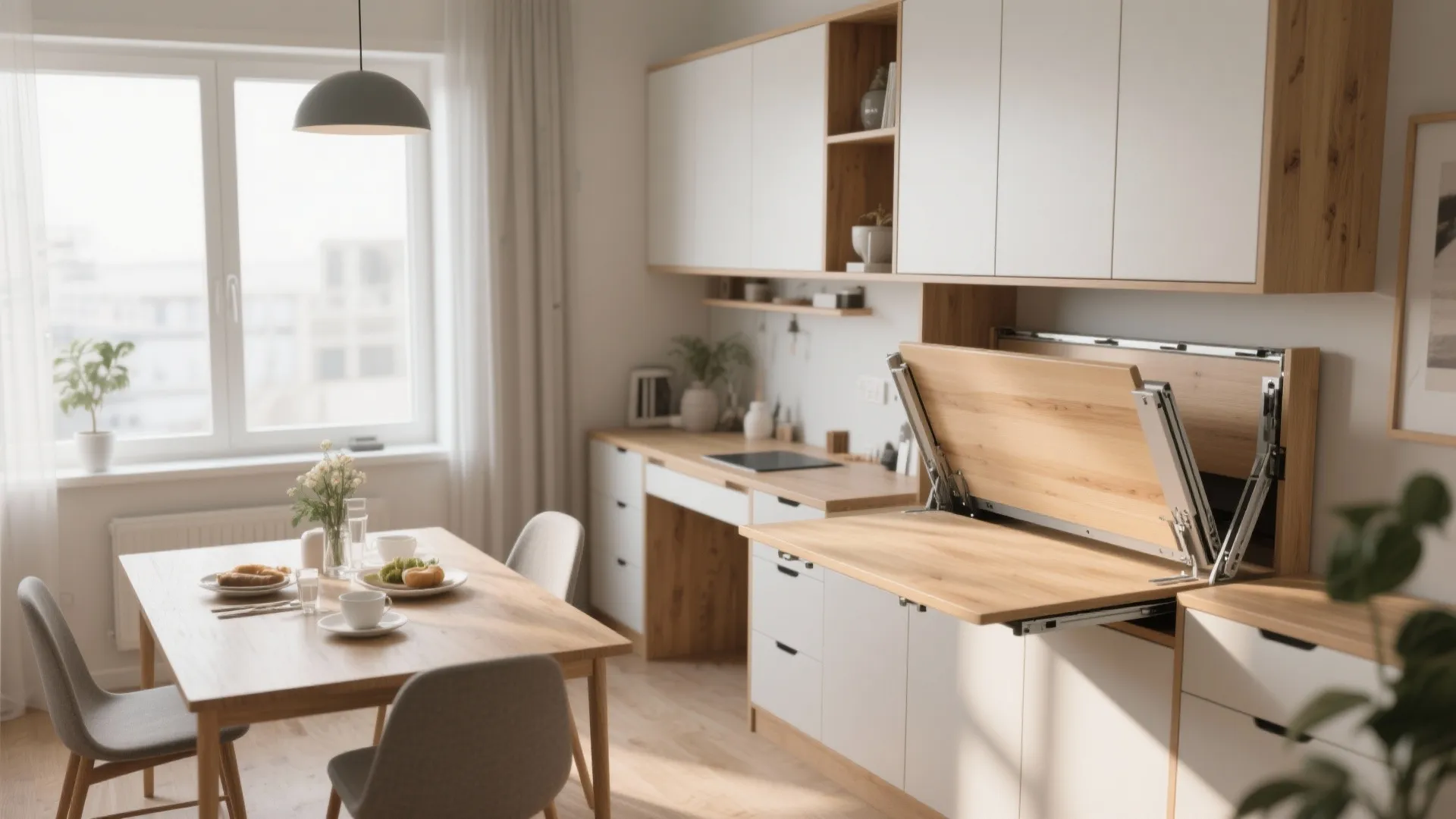 7. Fold‑Away Workspace