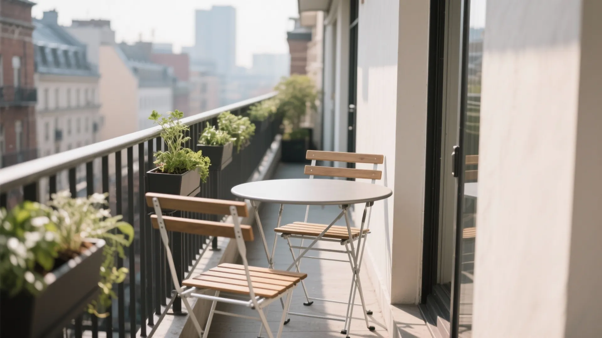 Foldable Bistro Table That Stores Flat