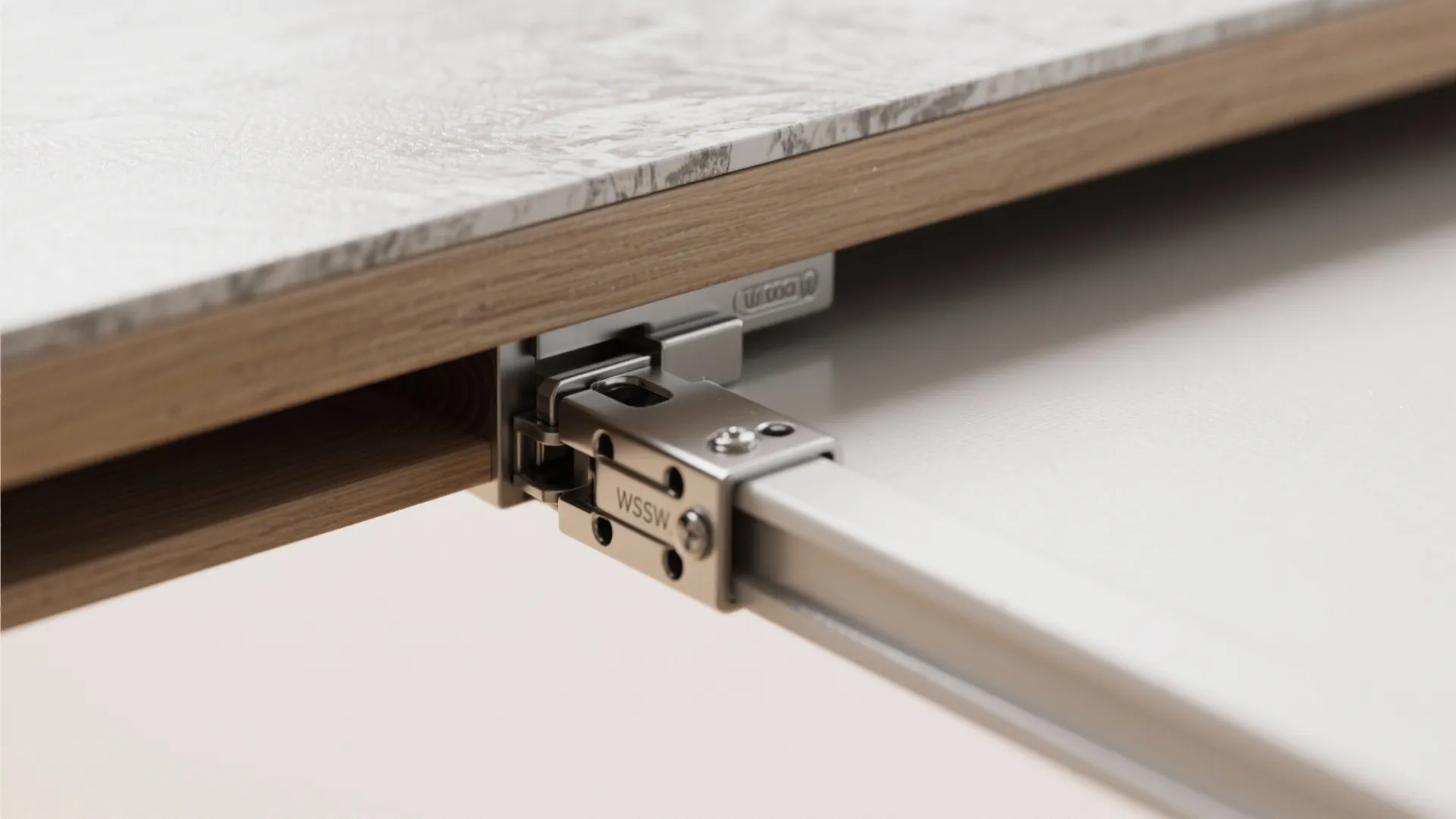 2. Fold-Down Counter That Disappears